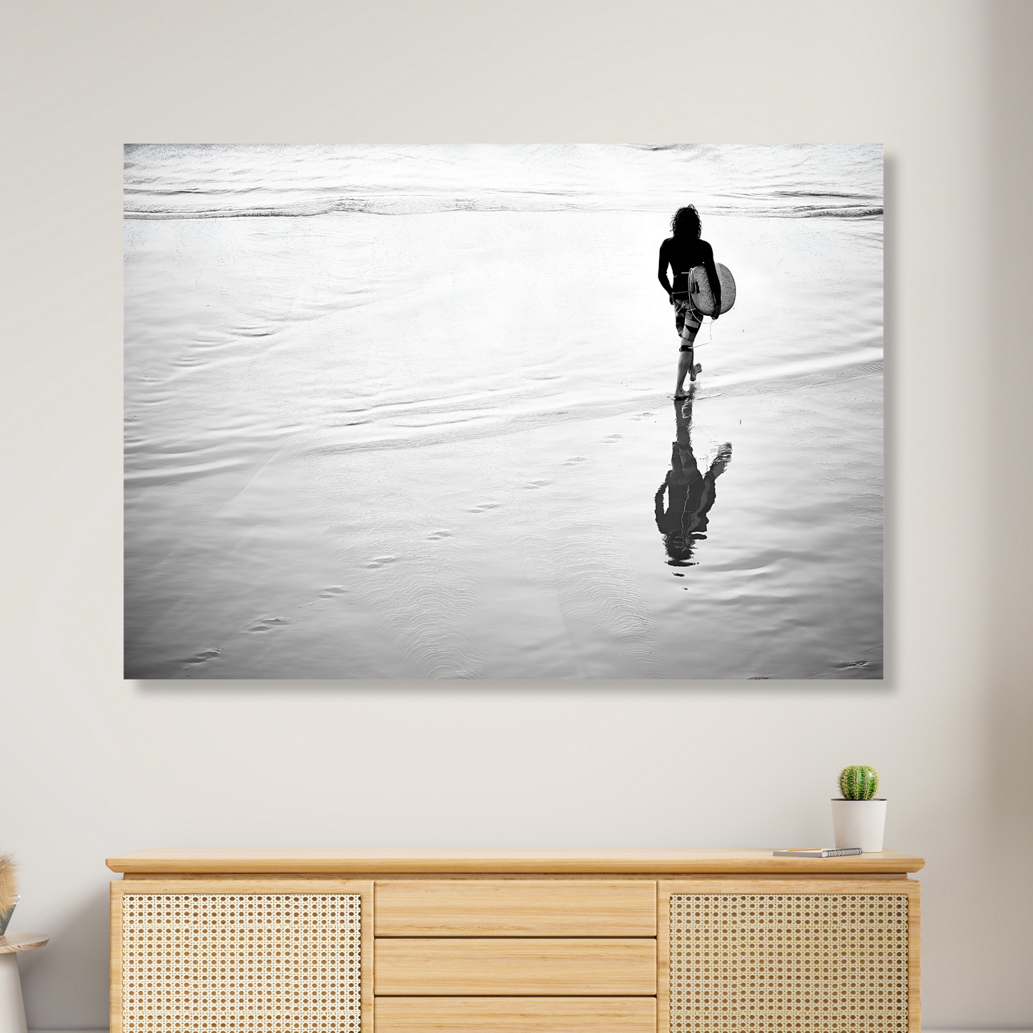Going Surfing Wall Art Canvas Print