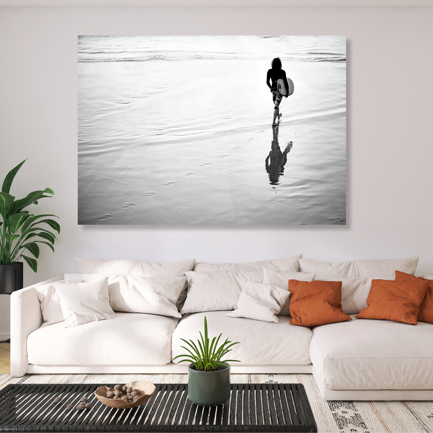 Going Surfing Wall Art Canvas Print