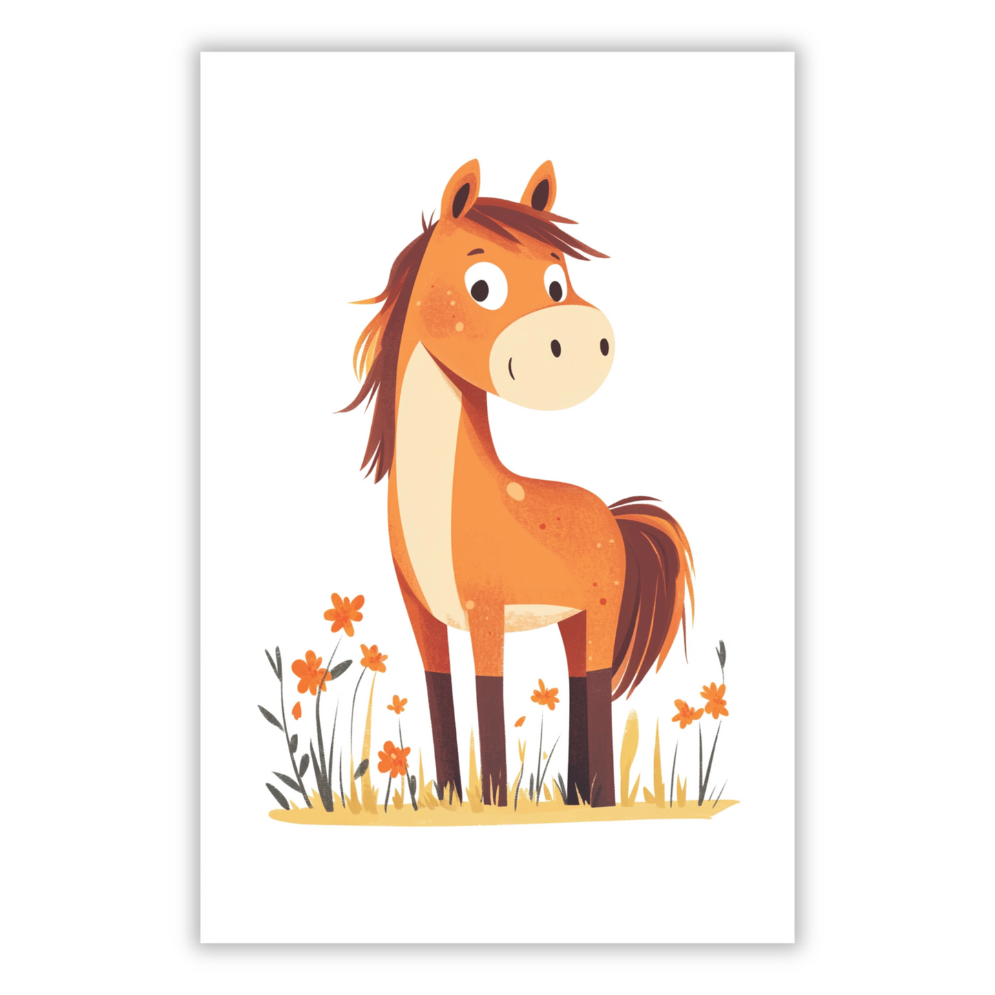Harry Horse Canvas Wall Art Print
