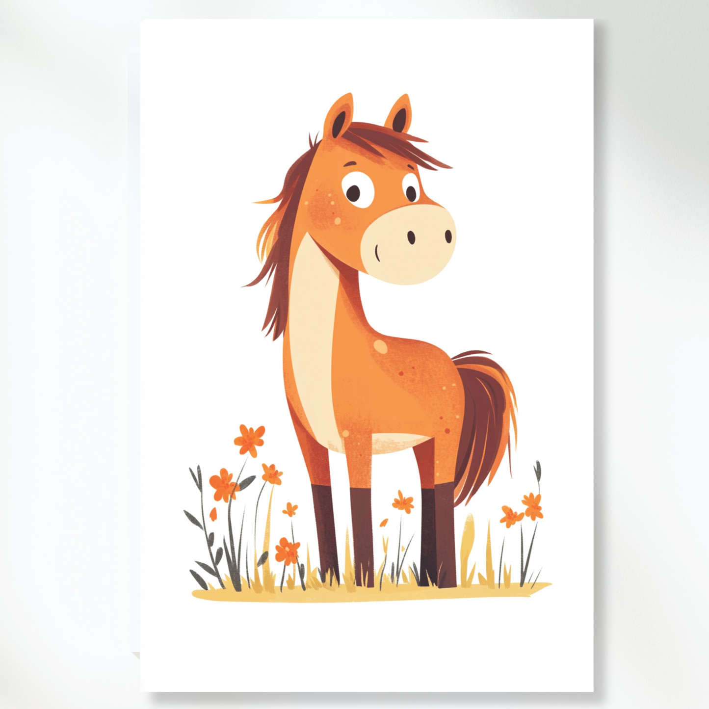 Harry Horse Canvas Wall Art Print