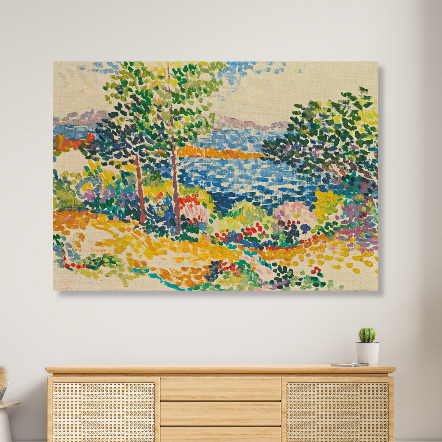 Henri-Edmond Cross - Bord De Mer En Méditerranée