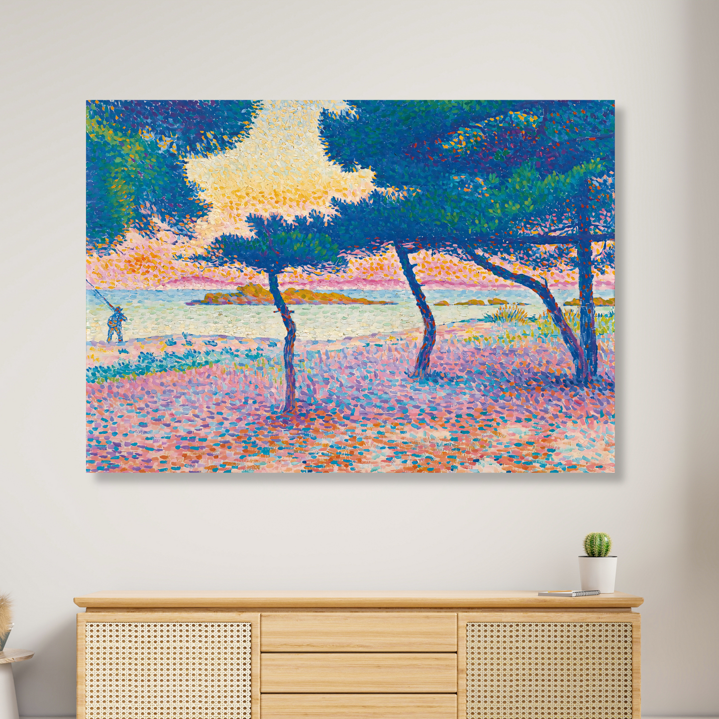 Henri-Edmond Cross - La Plage De Saint Clair