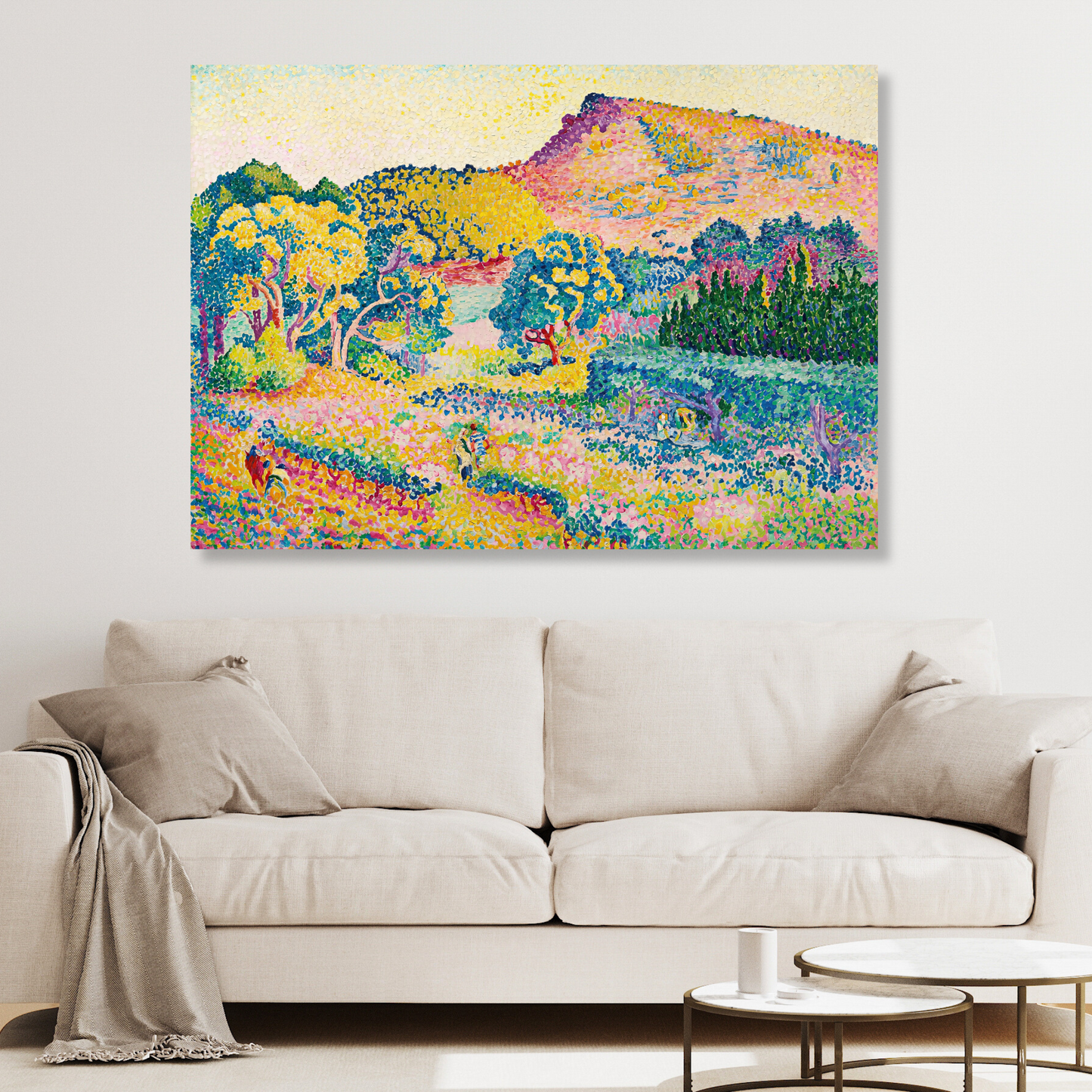 Henri-Edmond Cross - Paysage Avec Le Cap Nègre