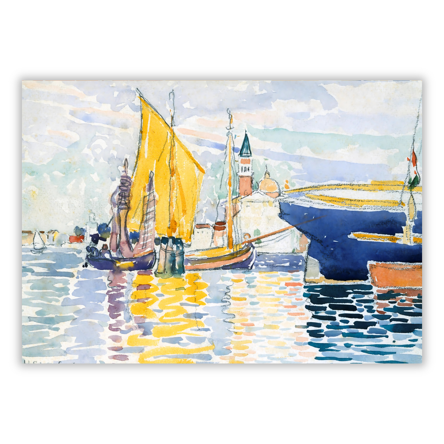 Henri-Edmond Cross - Venice - The Giudecca