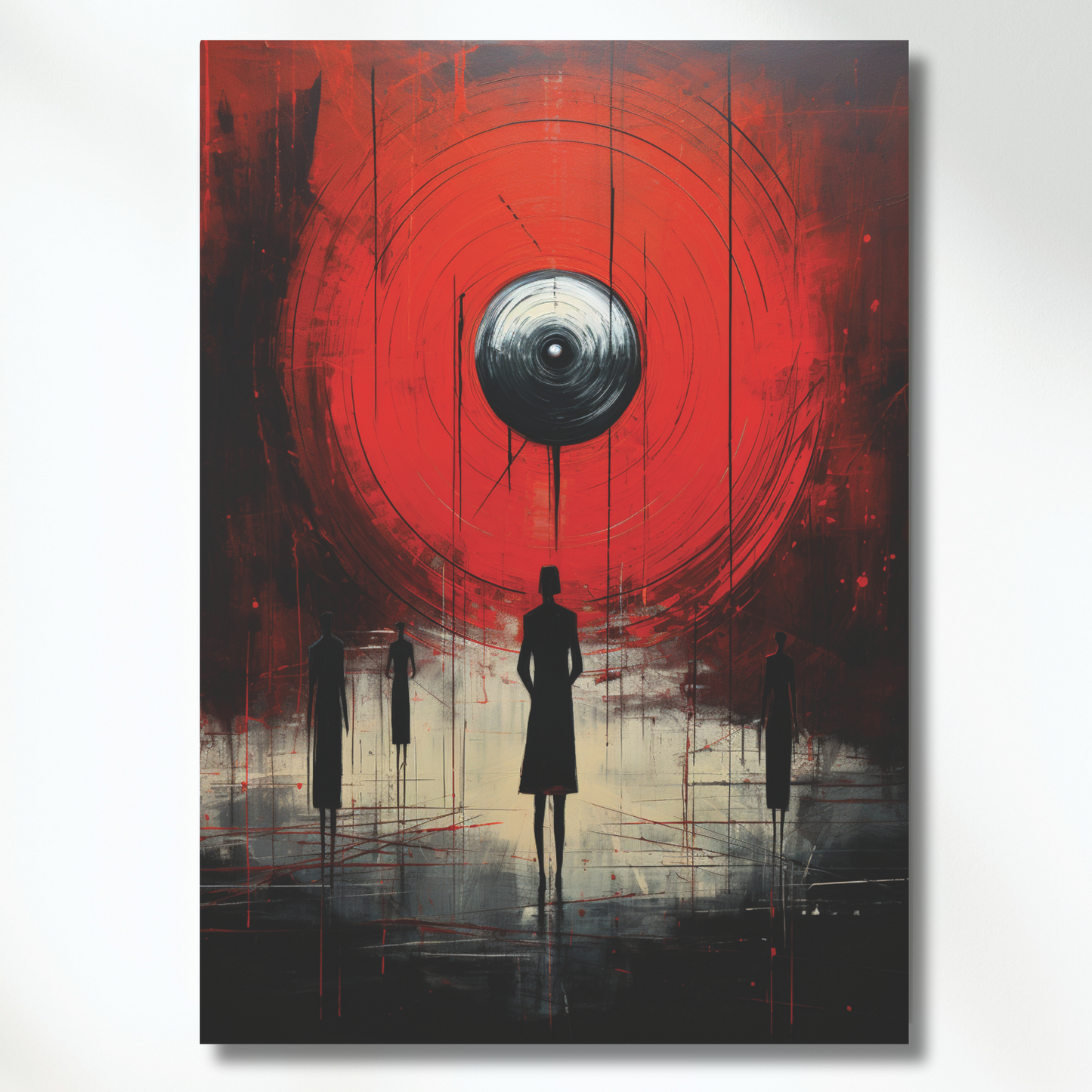 Hidden Wall Art Canvas Print