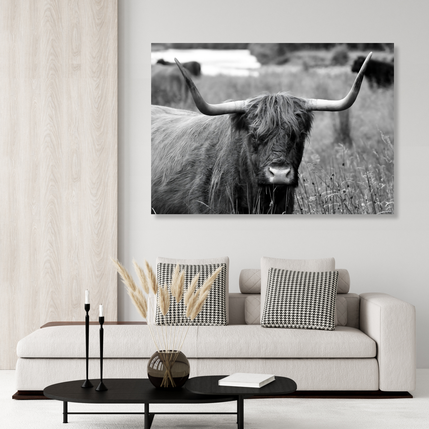 Highland Cow Horns