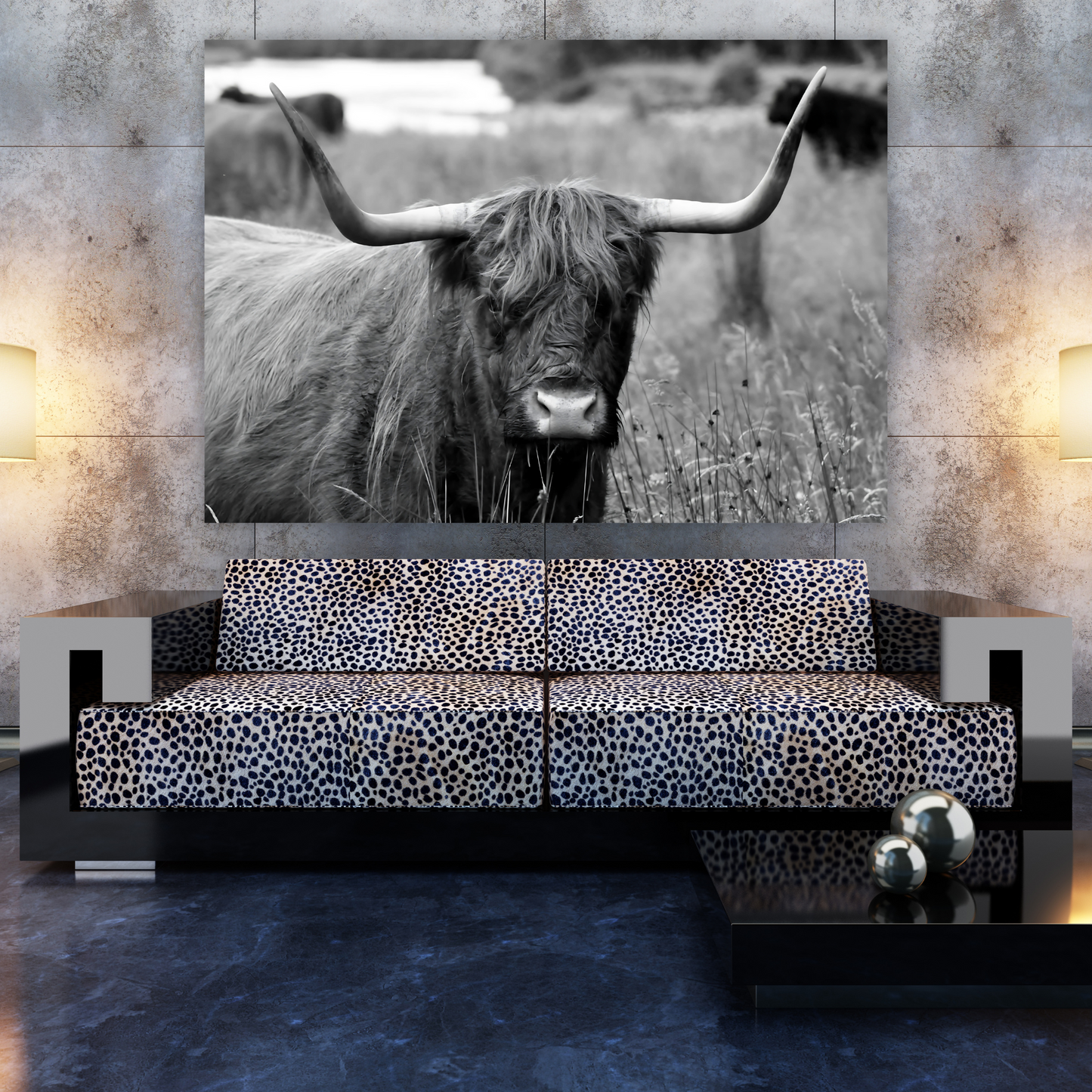 Highland Cow Horns