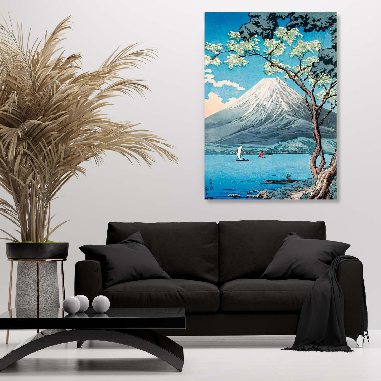 Hiroaki Takahashi - Mount Fuji from Lake Yamanaka