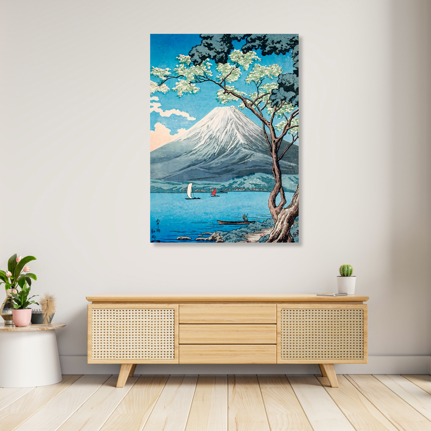 Hiroaki Takahashi - Mount Fuji from Lake Yamanaka