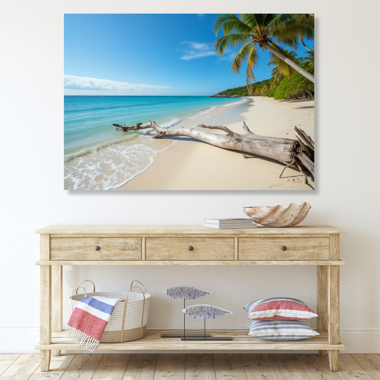 Island Of Solitude Wall Art Canvas Print