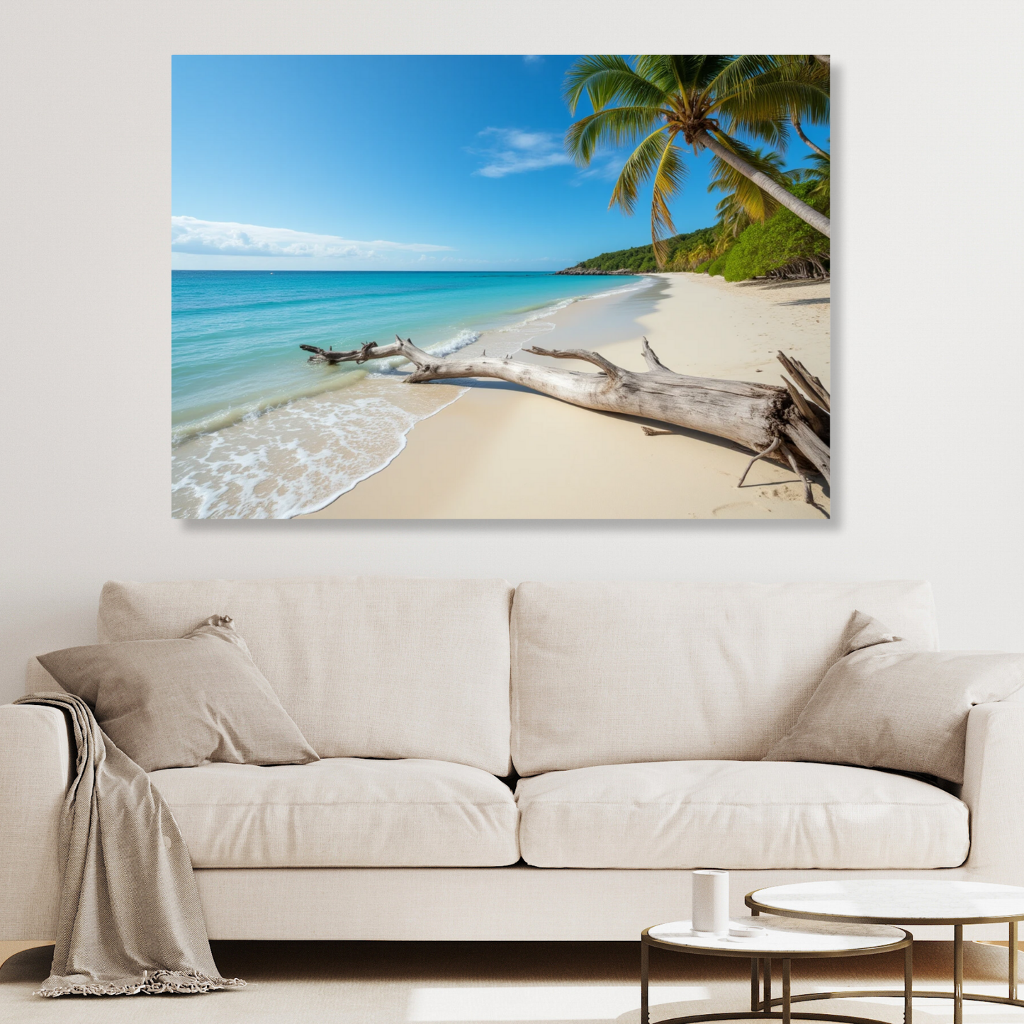 Island Of Solitude Wall Art Canvas Print