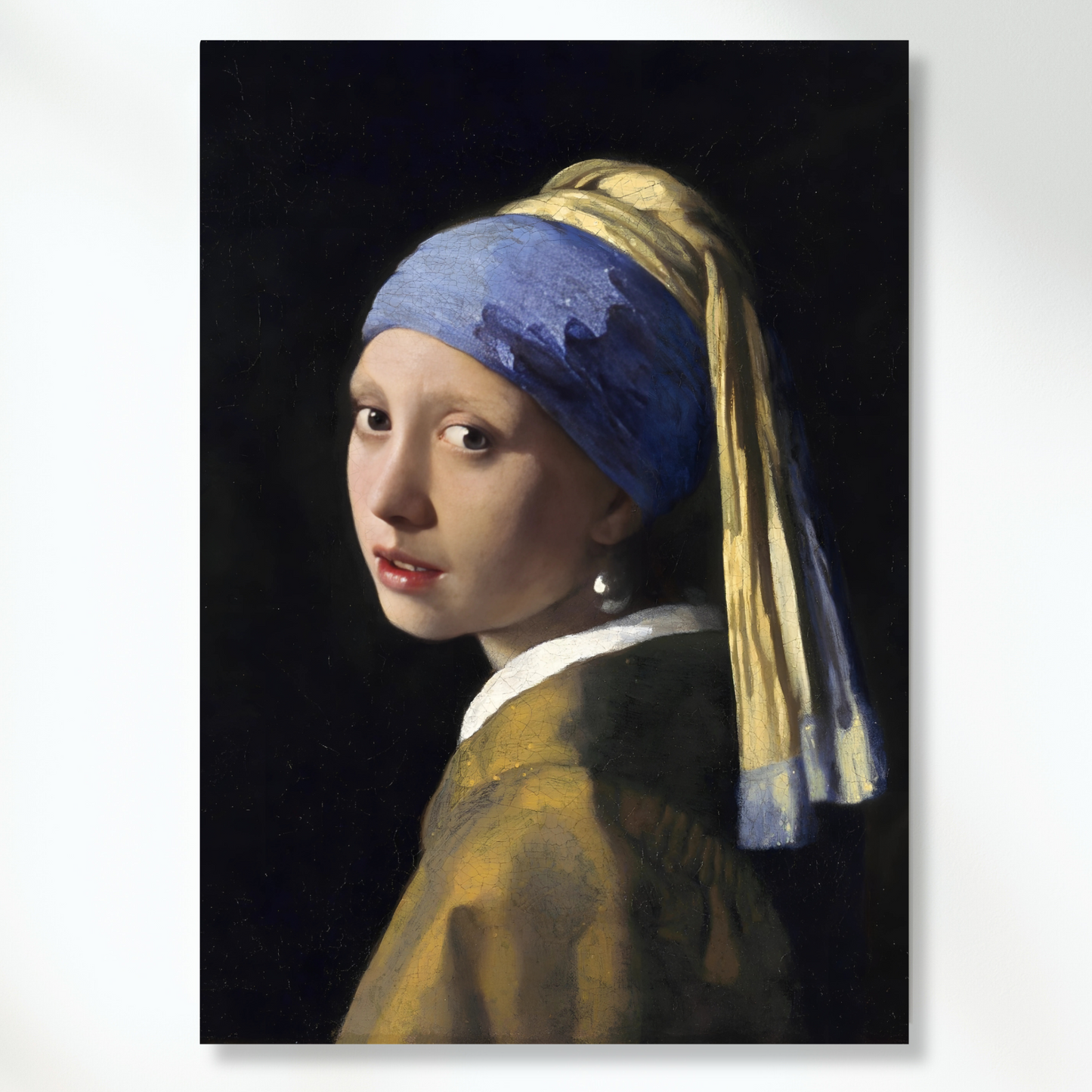 Johannes Vermeer - Girl with a Pearl Earring Wall Art Canvas Print