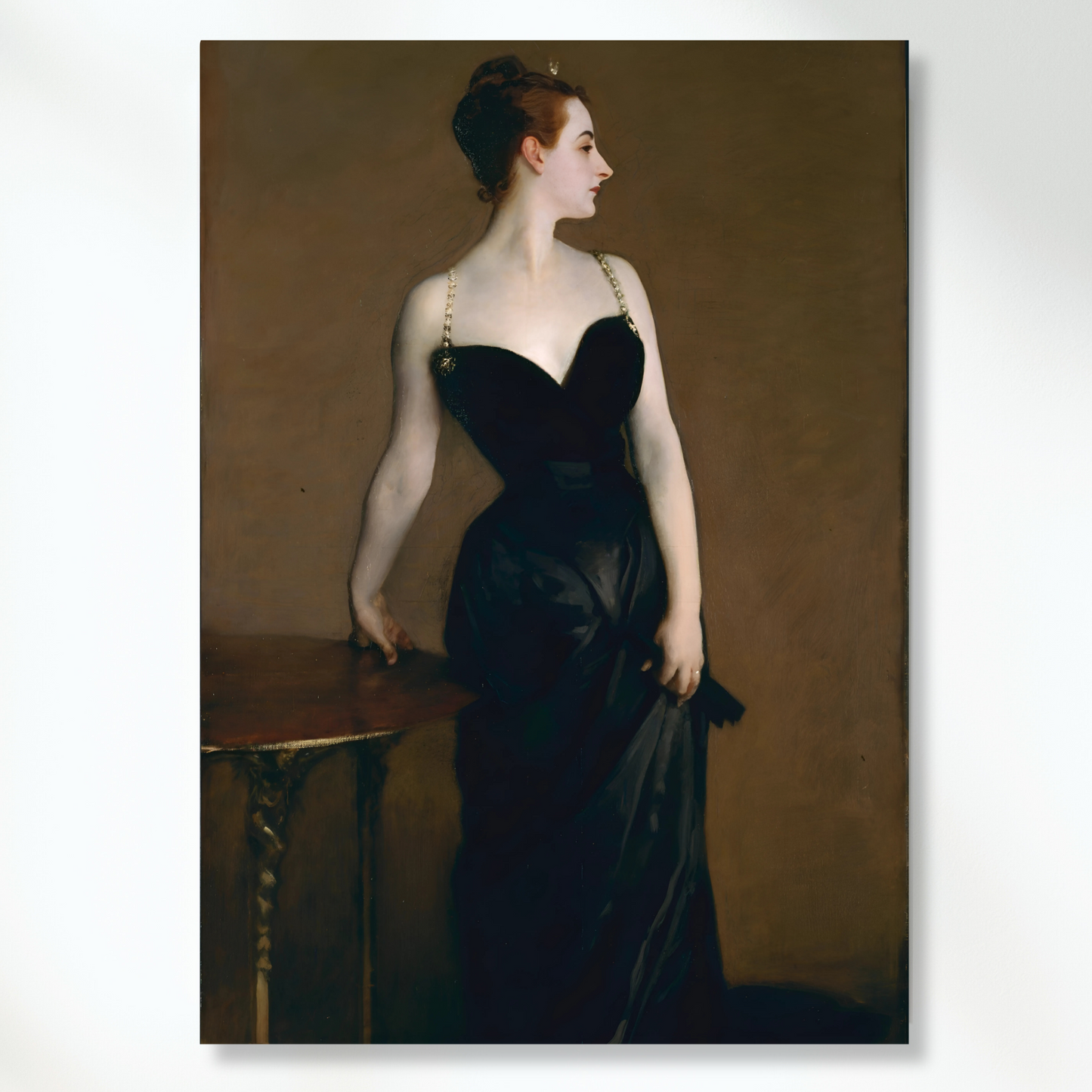 John Singer Sargen - Madame Pierre Gautreau Wall Art Canvas Print