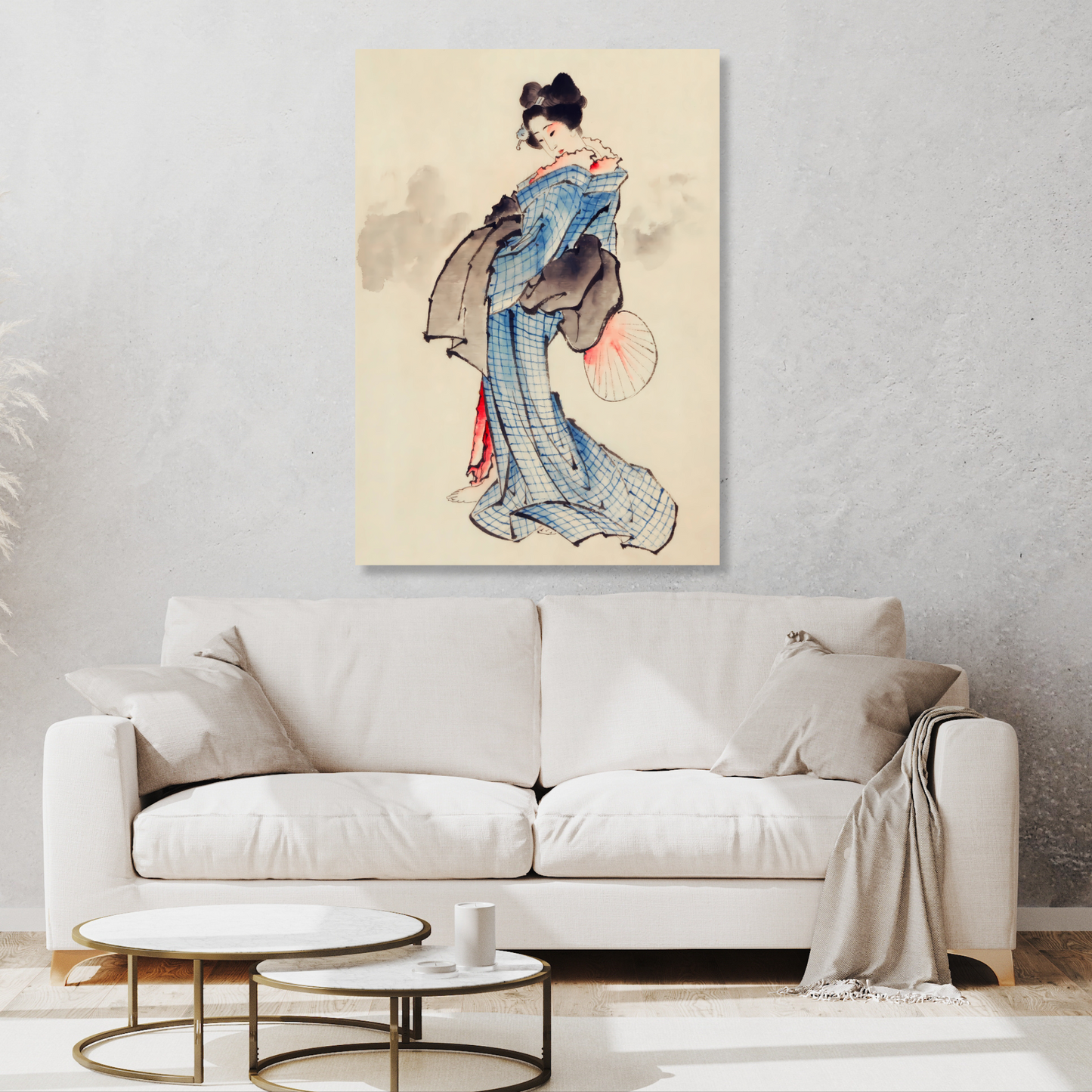Katsushika Hokusai - Standing Woman