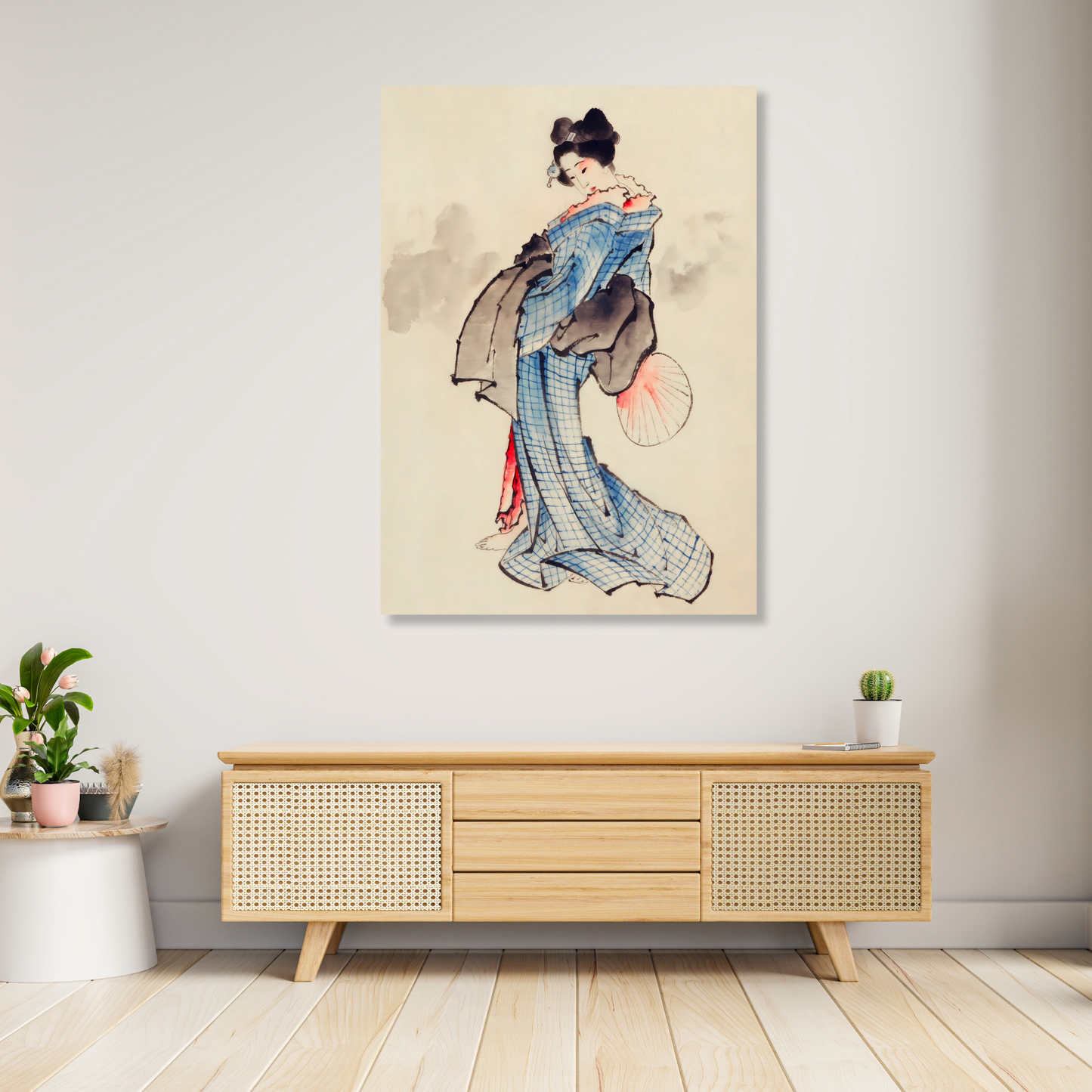 Katsushika Hokusai - Standing Woman