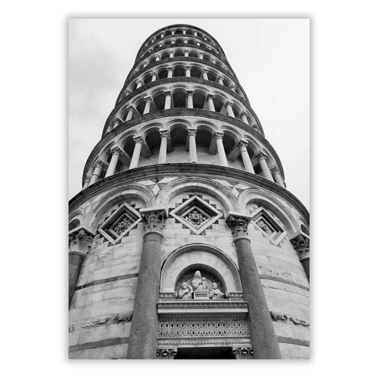 Leaning Tower Of Pisa Wall Art Canvas Print