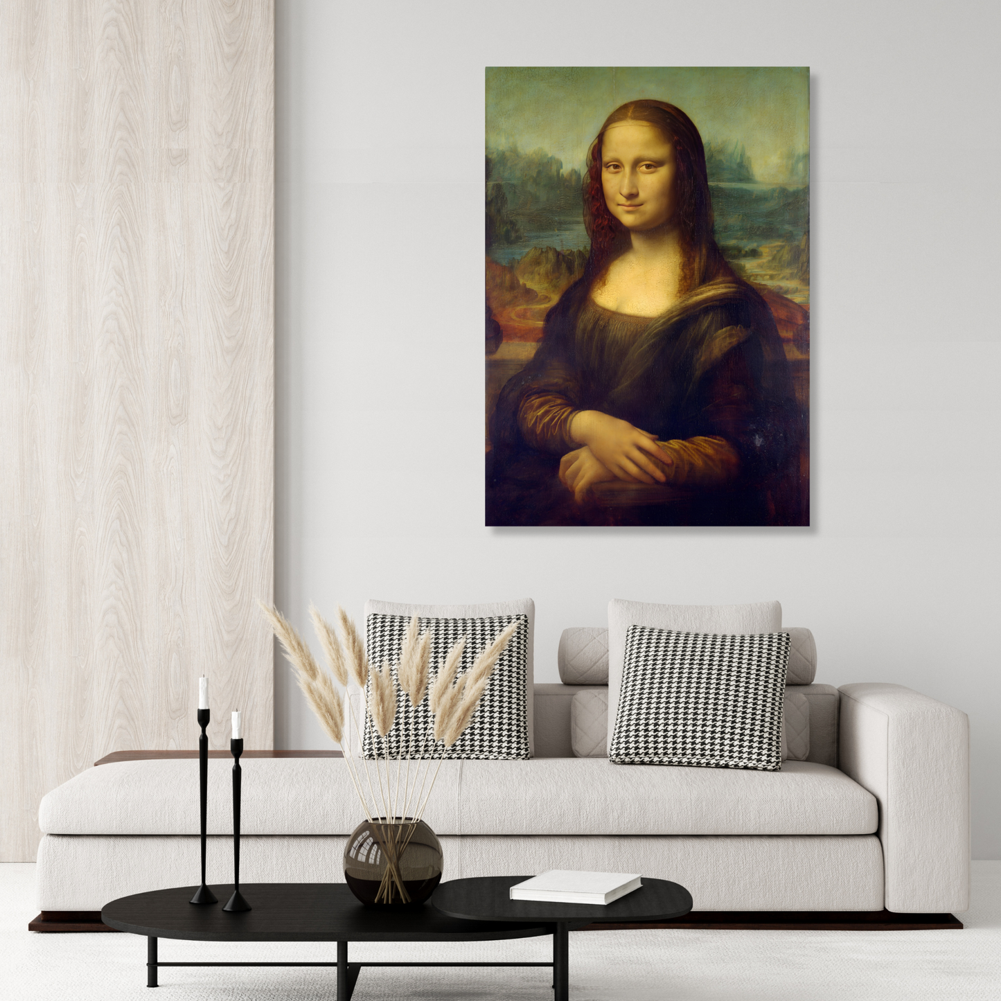 Leonardo Da Vinci - Portrait of Mona Lisa Del Giocondo