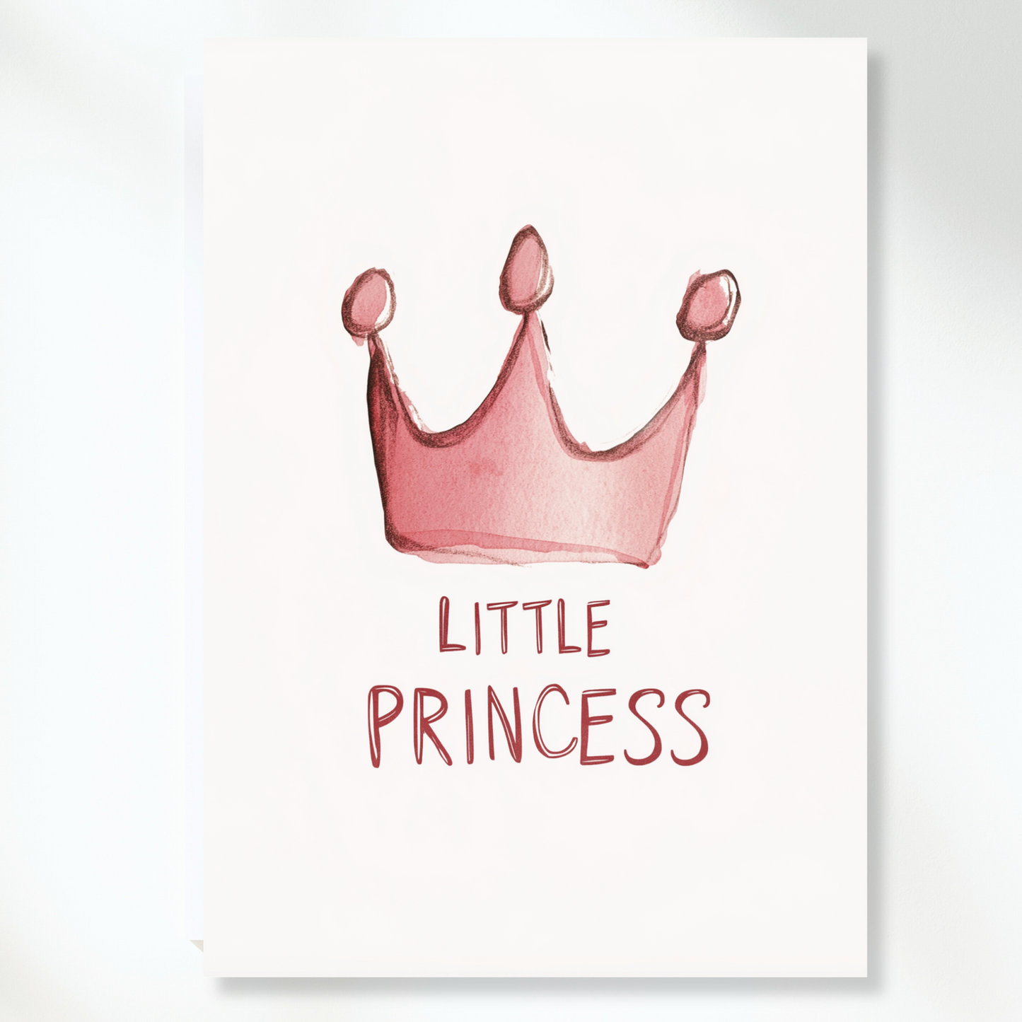 Little Princess Canvas Wall Art Print