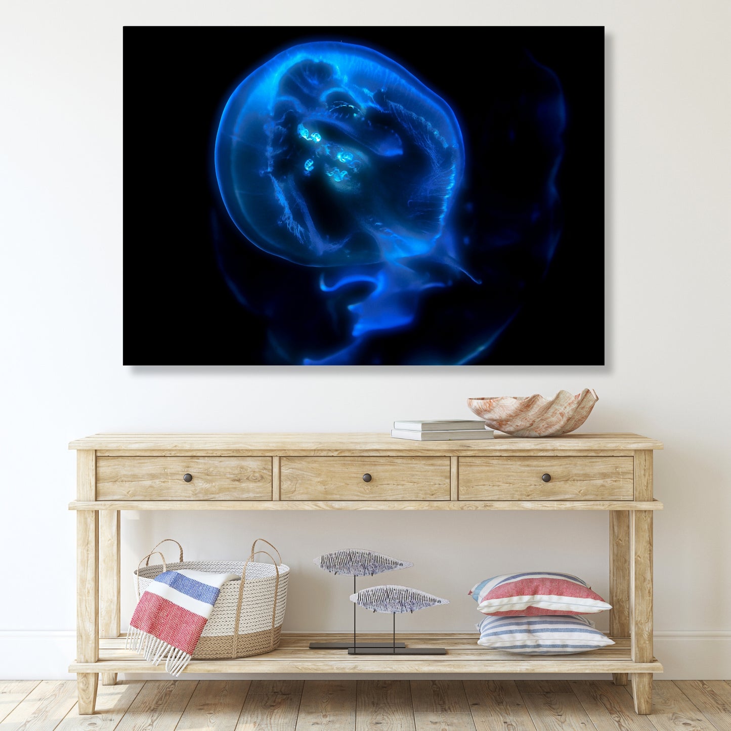 Bioluminescent Wall Art Canvas Print