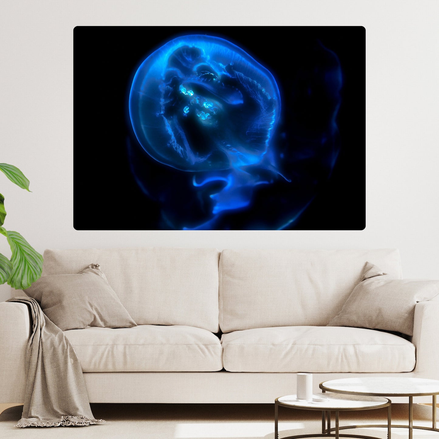 Bioluminescent Wall Art Canvas Print