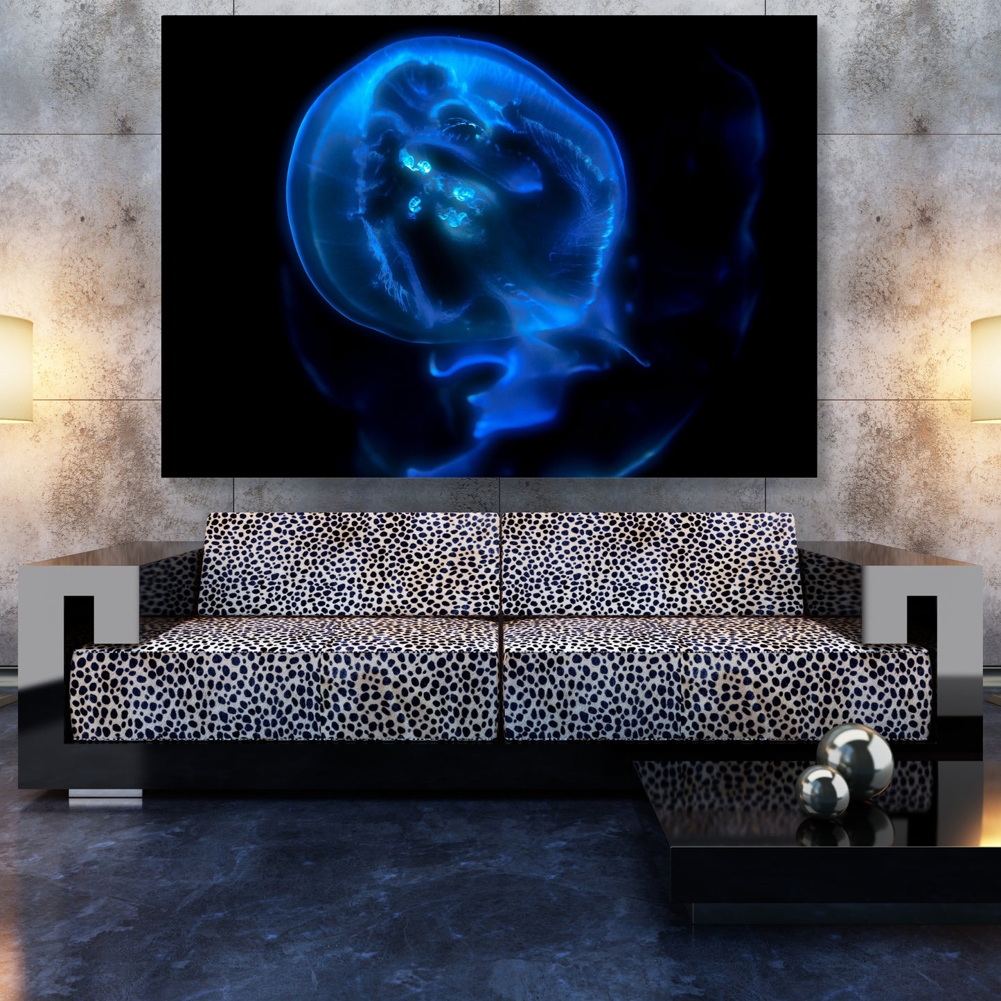 Bioluminescent Wall Art Canvas Print