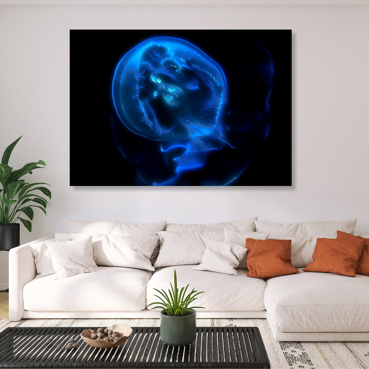 Bioluminescent Wall Art Canvas Print