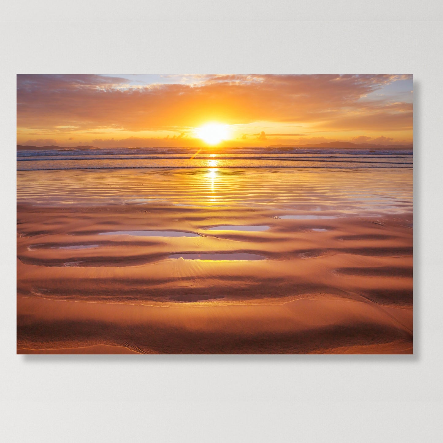 Setting Sands Wall Art Canvas Print