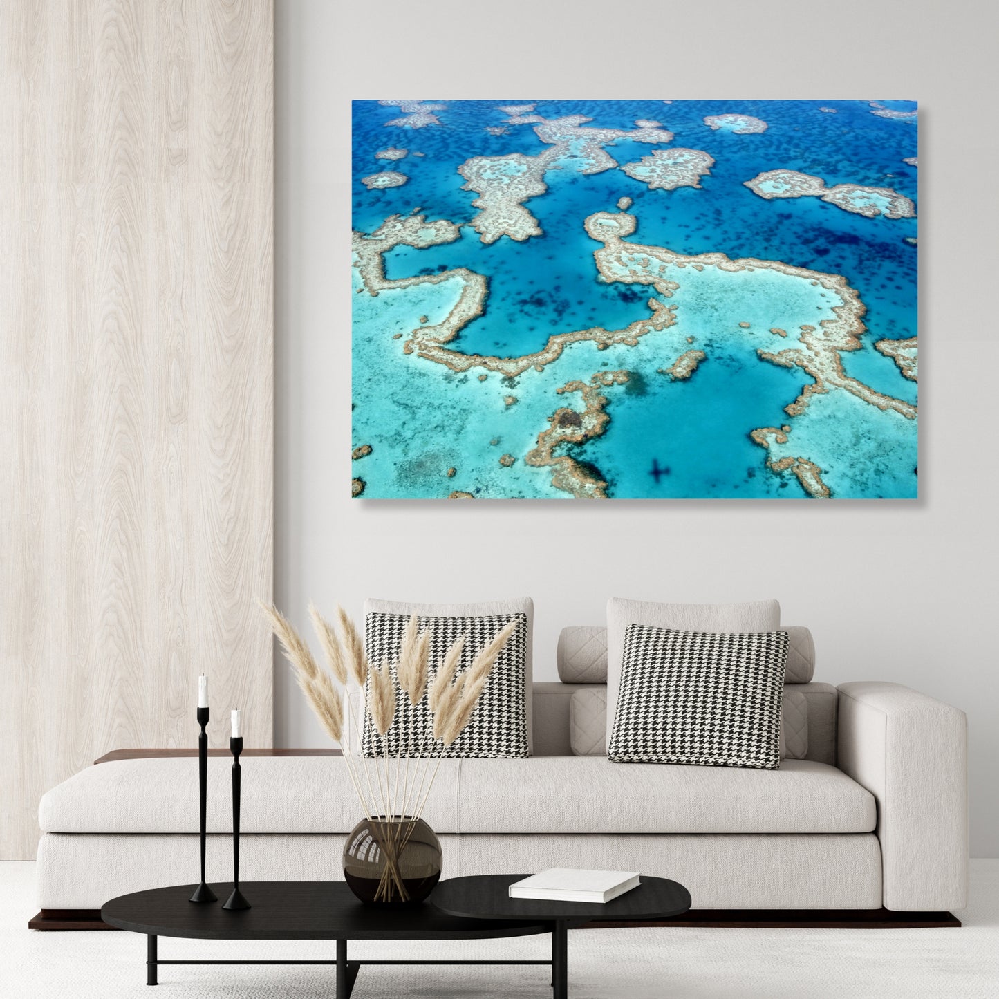 Reef View Wall Art Canvas Print