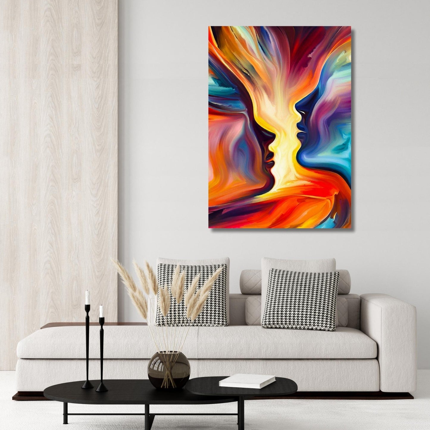 Fractured Souls Wall Art Canvas Print