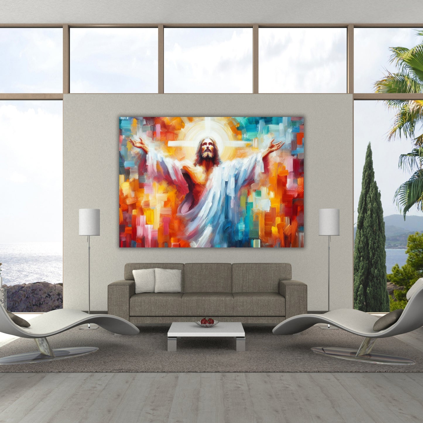 Lord Jesus Wall Art Canvas Print