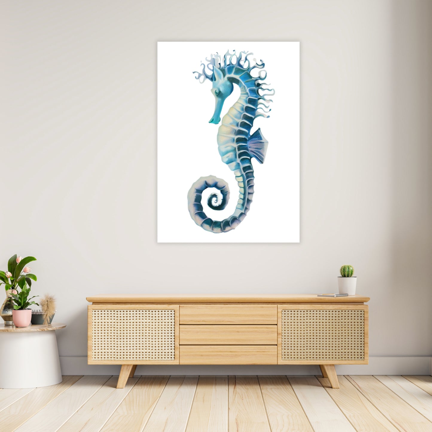 Seahorse Beauty Wall Art Canvas Print