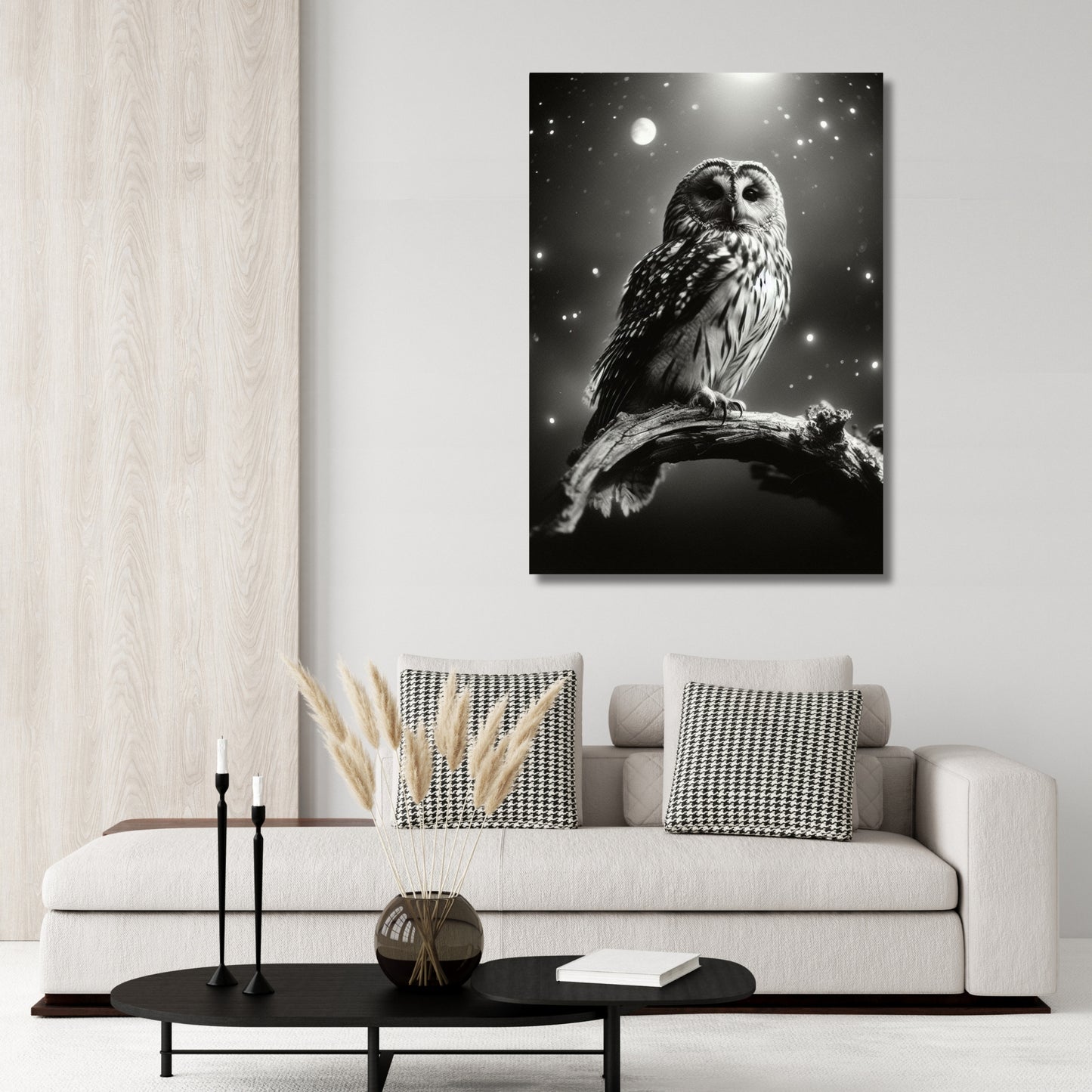Night Owl Animal Kingdom Wall Art Canvas Print