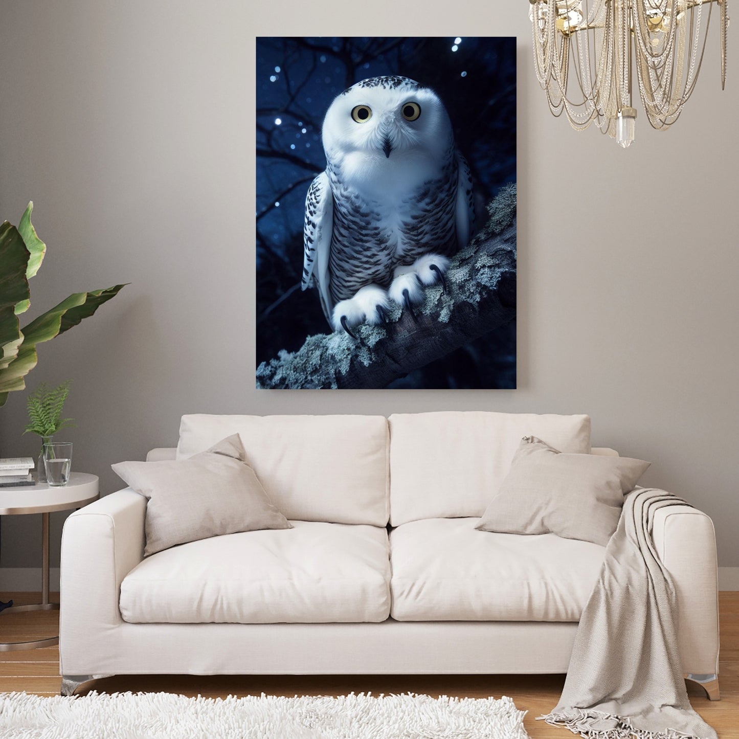 Owl Animal Kingdom Wall Art Canvas Print