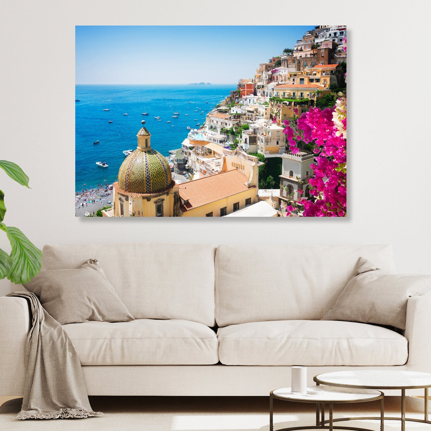 Positano Wall Art Canvas Print