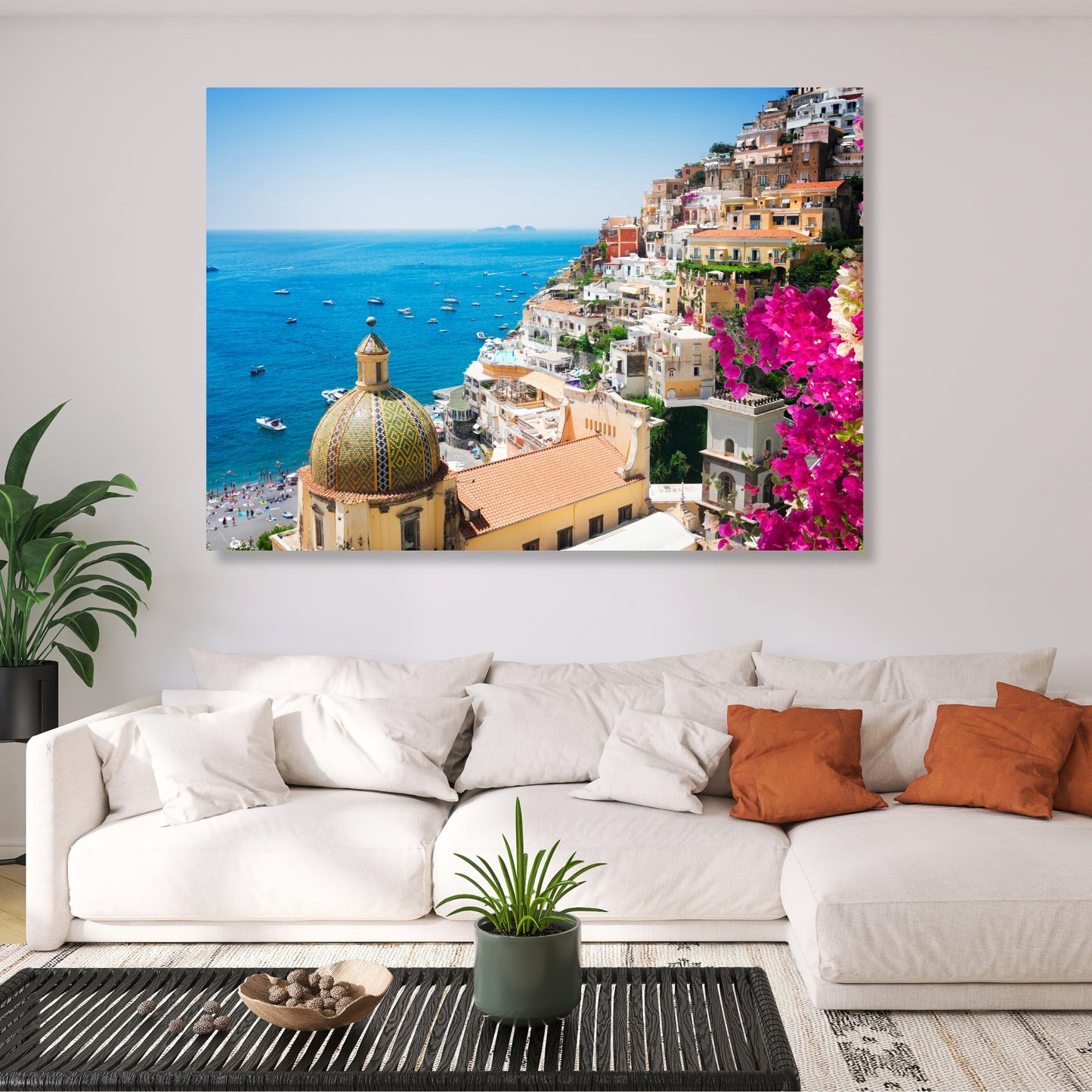 Positano Wall Art Canvas Print