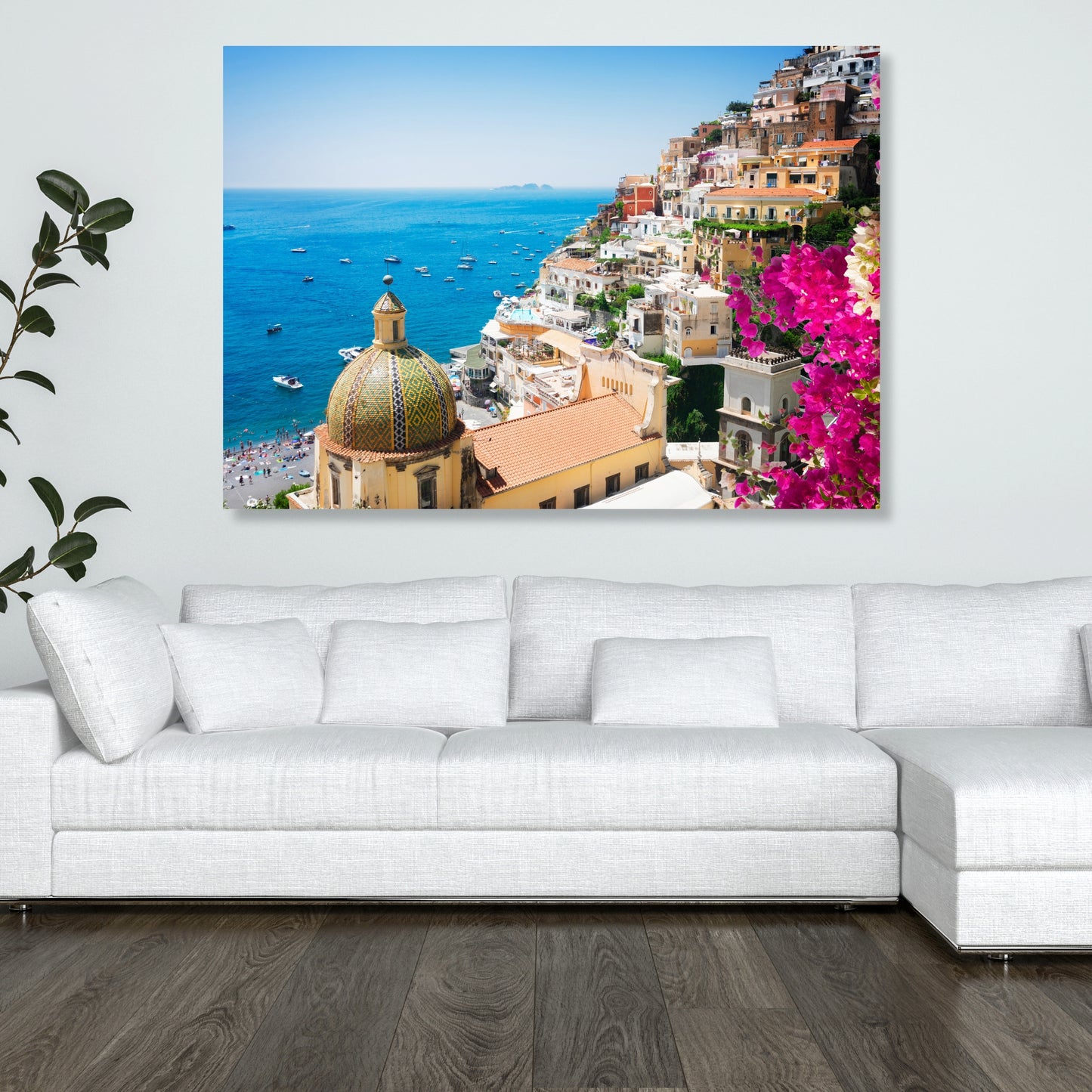 Positano Wall Art Canvas Print