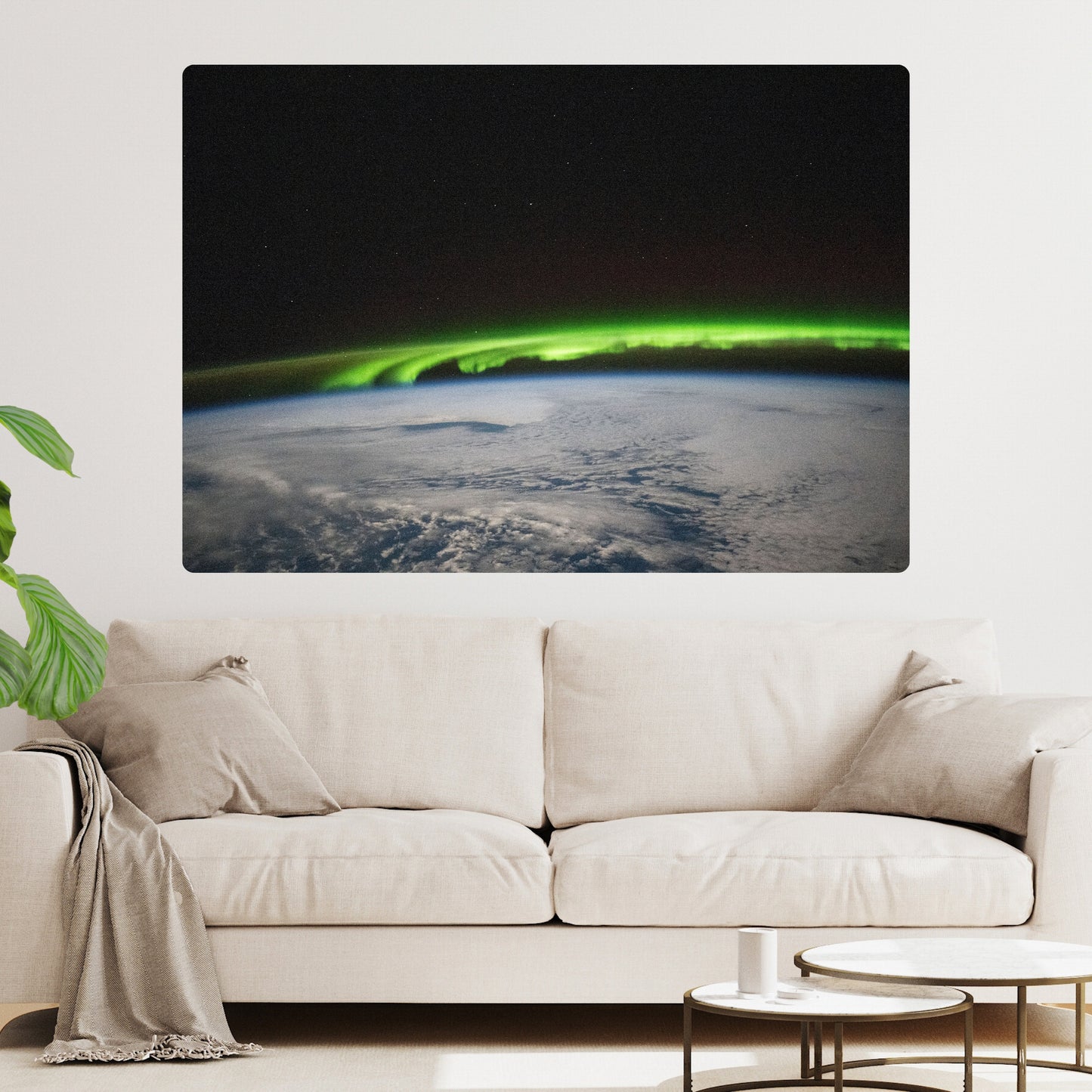 Earths Aura Wall Art Canvas Print