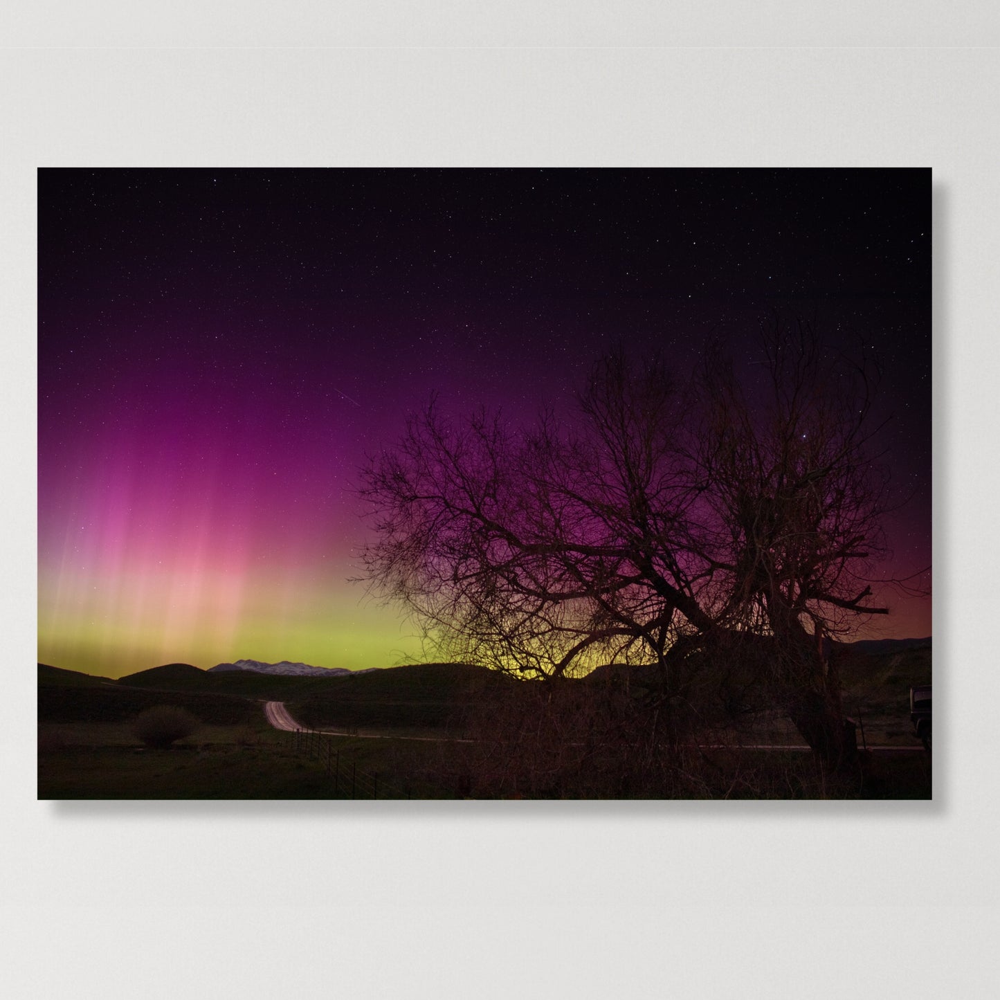 A Coloured Sky Wall Art Canvas Print