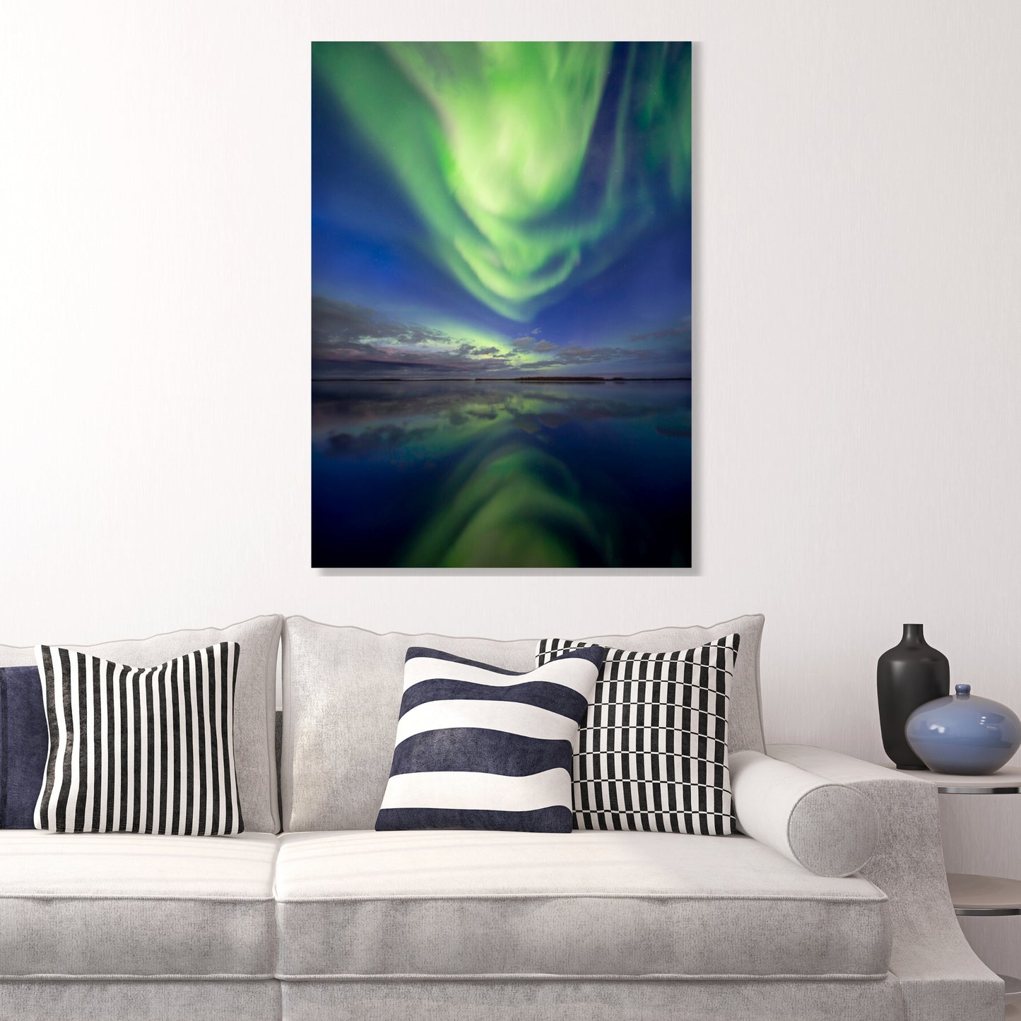 Aurora Reflections Wall Art Canvas Print