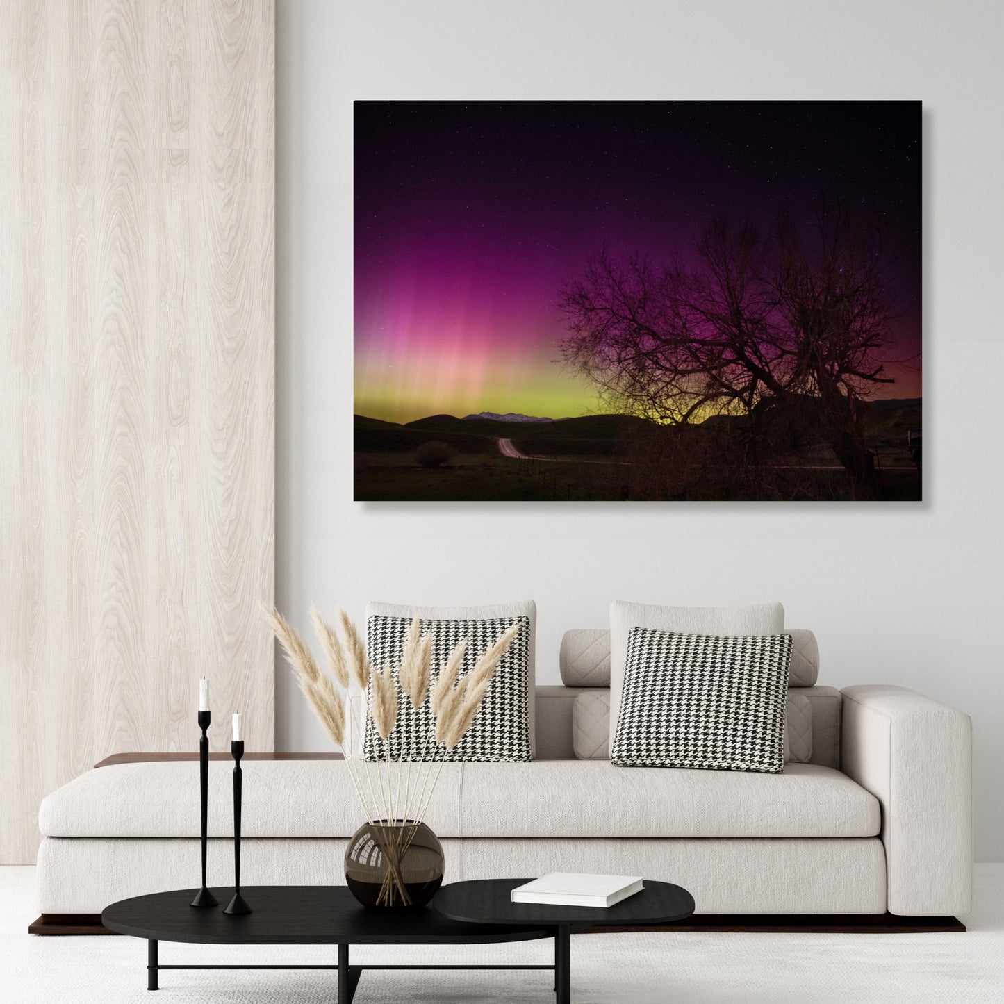 A Coloured Sky Wall Art Canvas Print