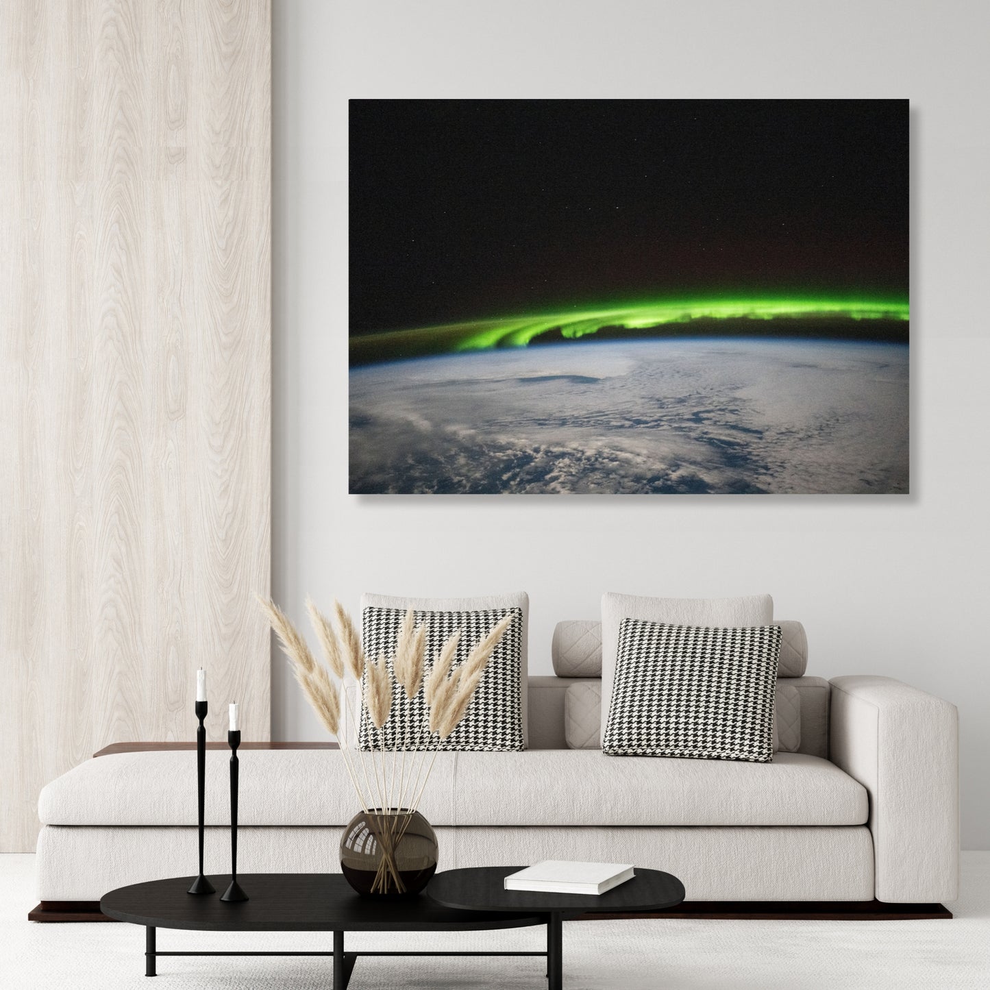 Earths Aura Wall Art Canvas Print