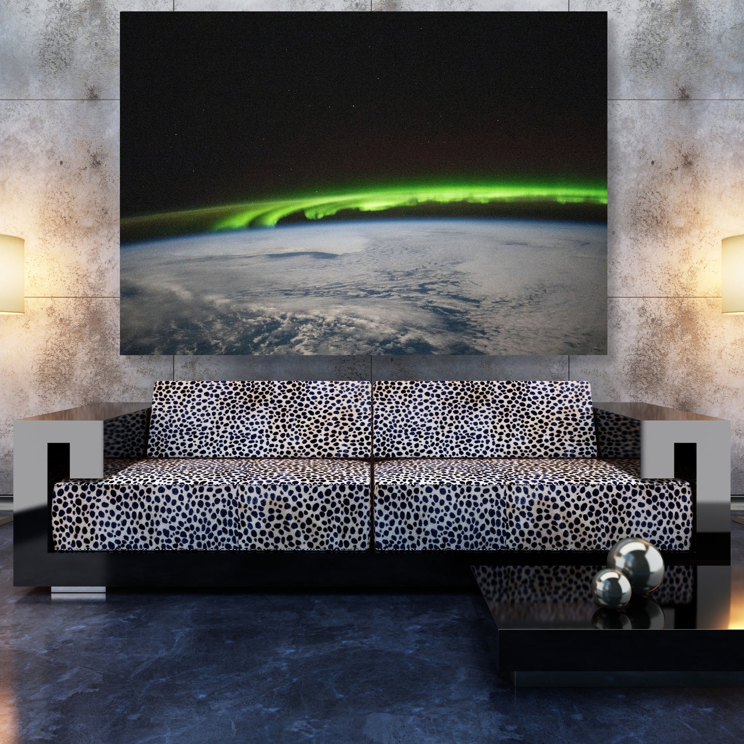 Earths Aura Wall Art Canvas Print