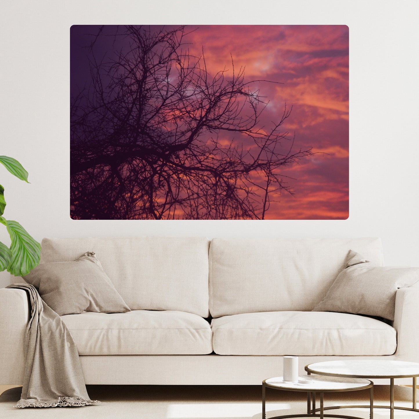 A Summers Night Wall Art Canvas Print