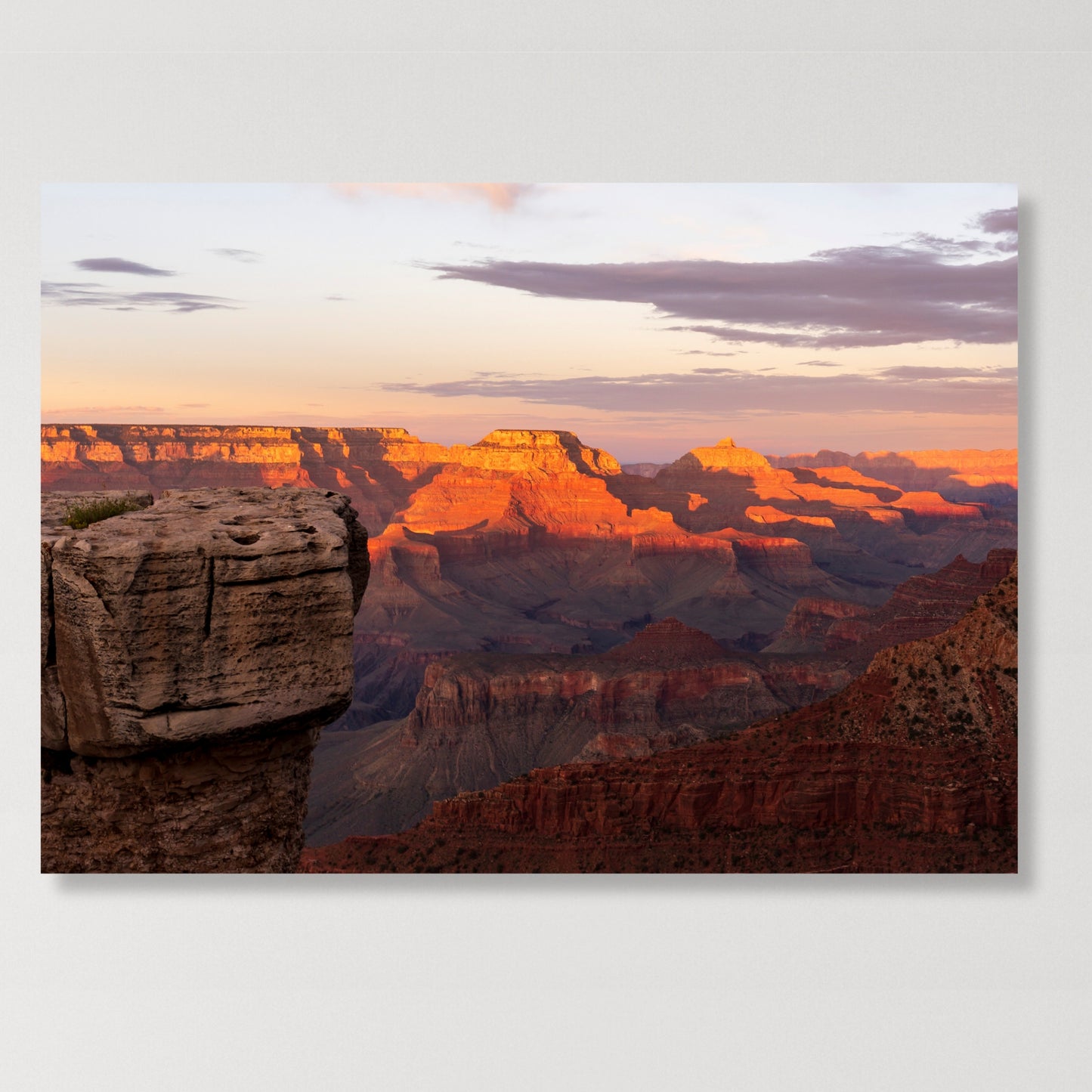 The Canyon Wall Art Canvas Print