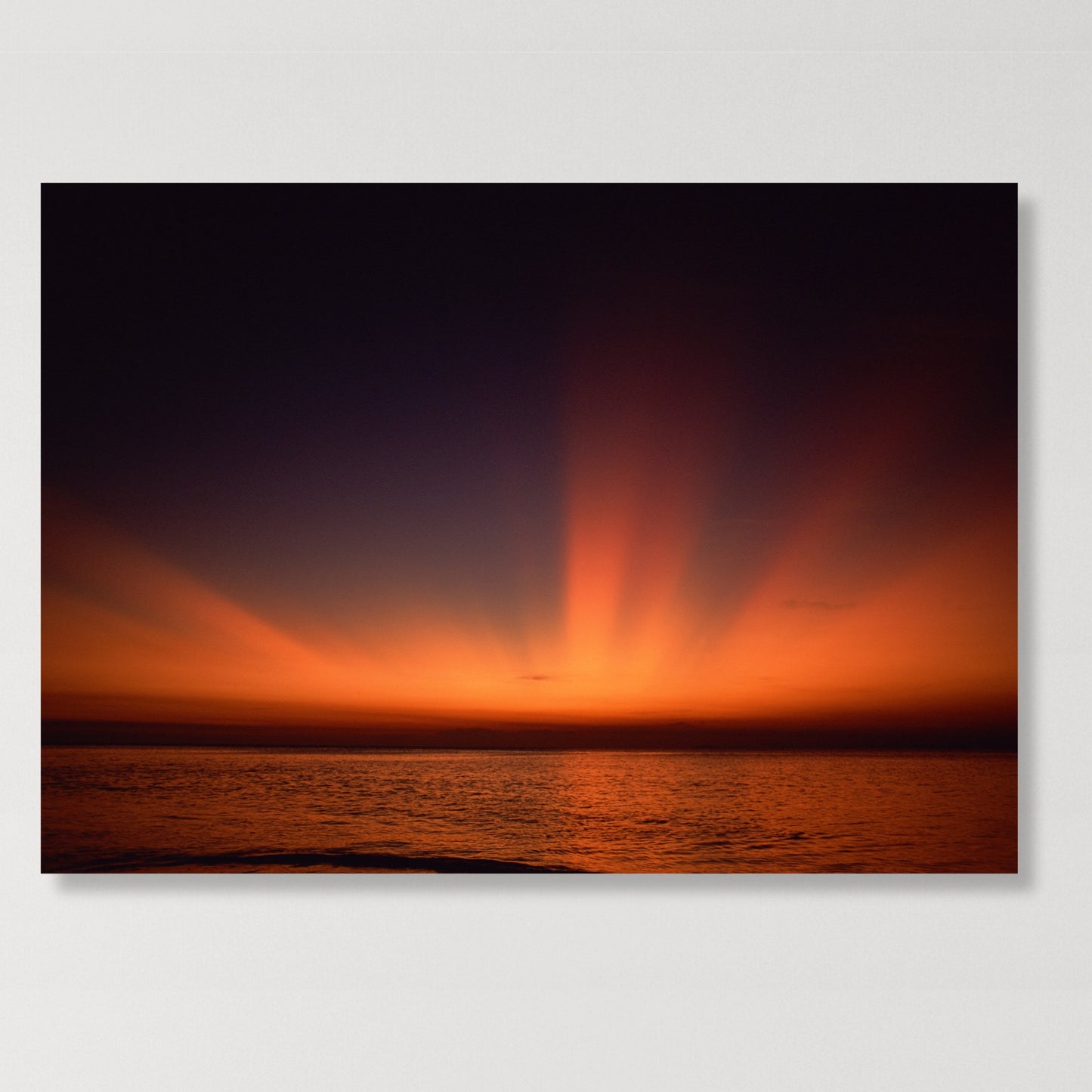 Burnt Sky Wall Art Canvas Print