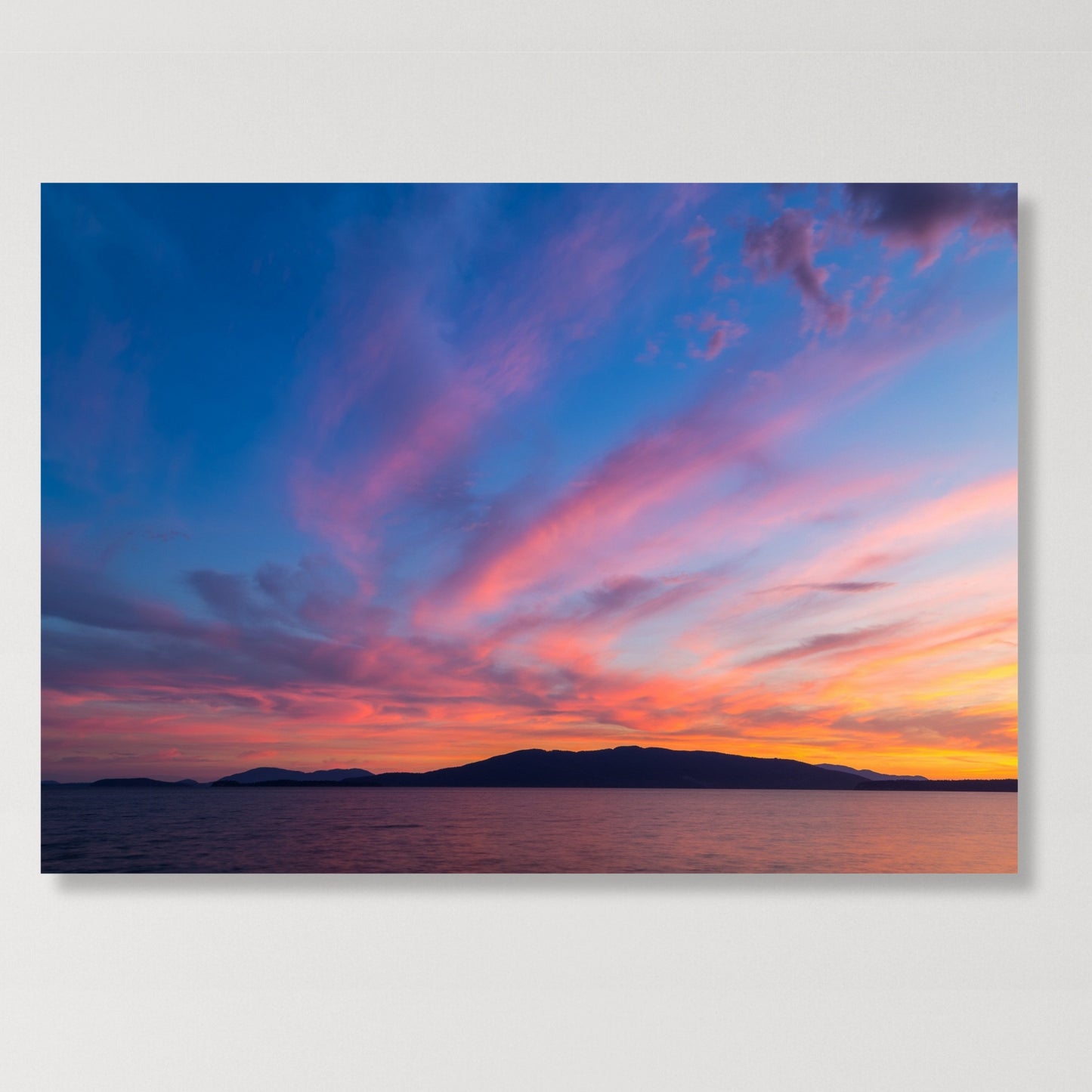 A Salty Sky Wall Art Canvas Print