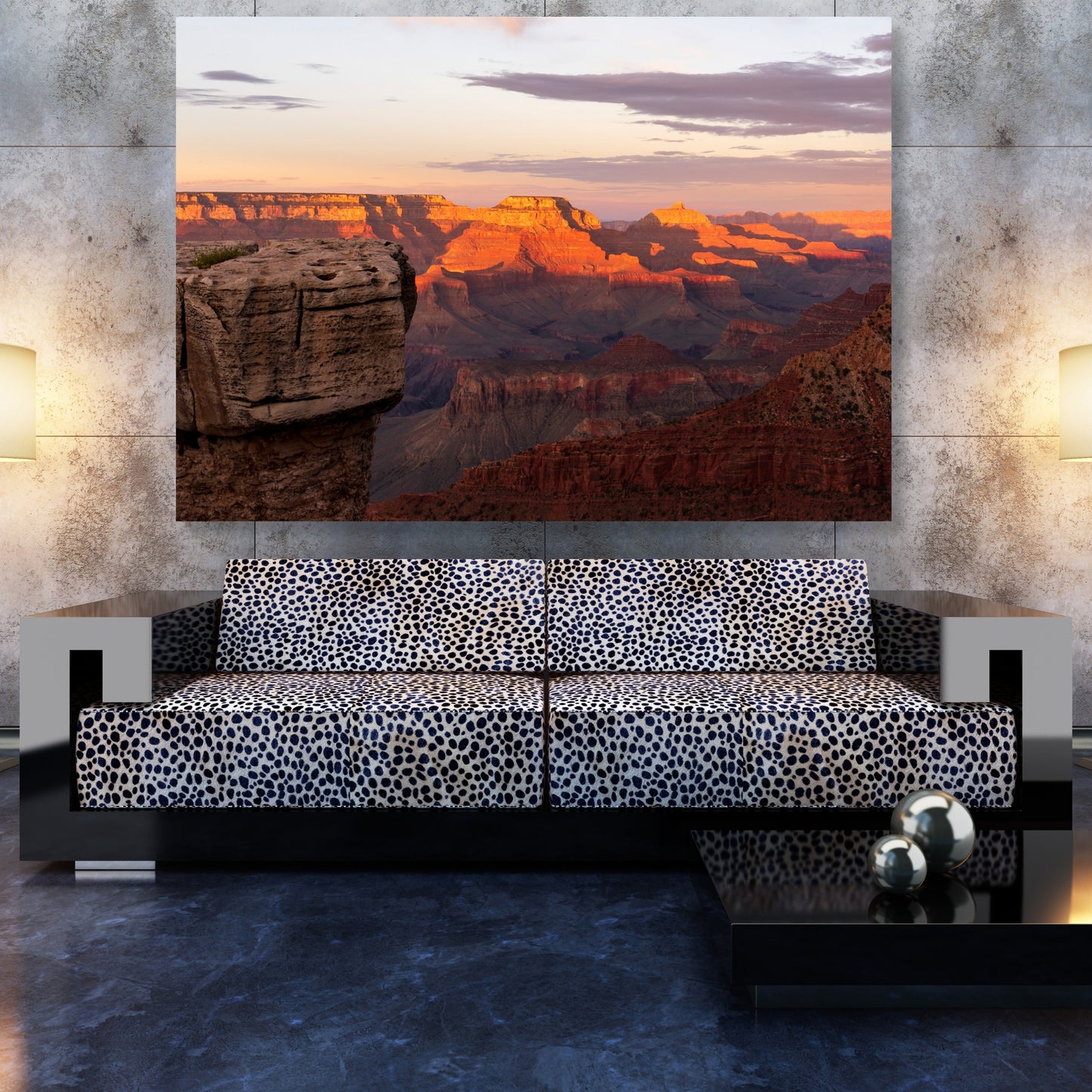 The Canyon Wall Art Canvas Print