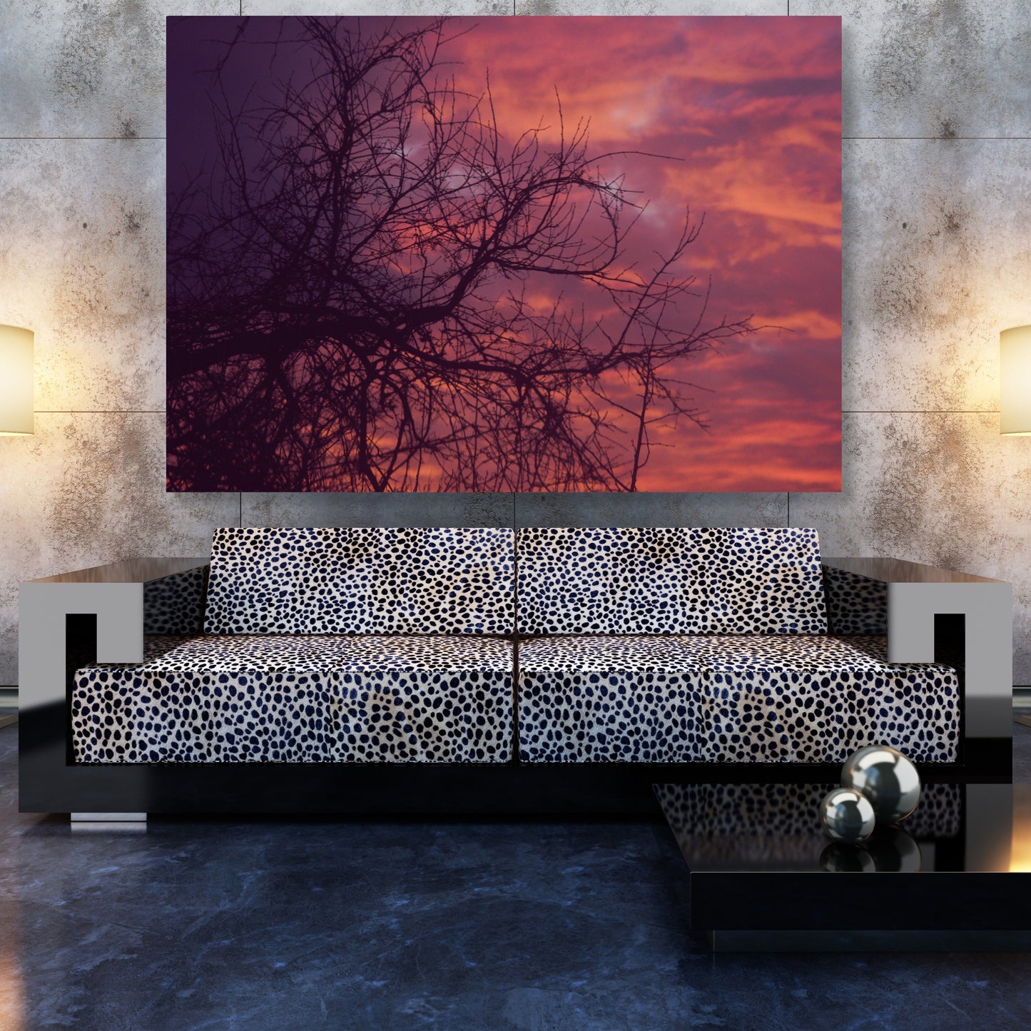 A Summers Night Wall Art Canvas Print