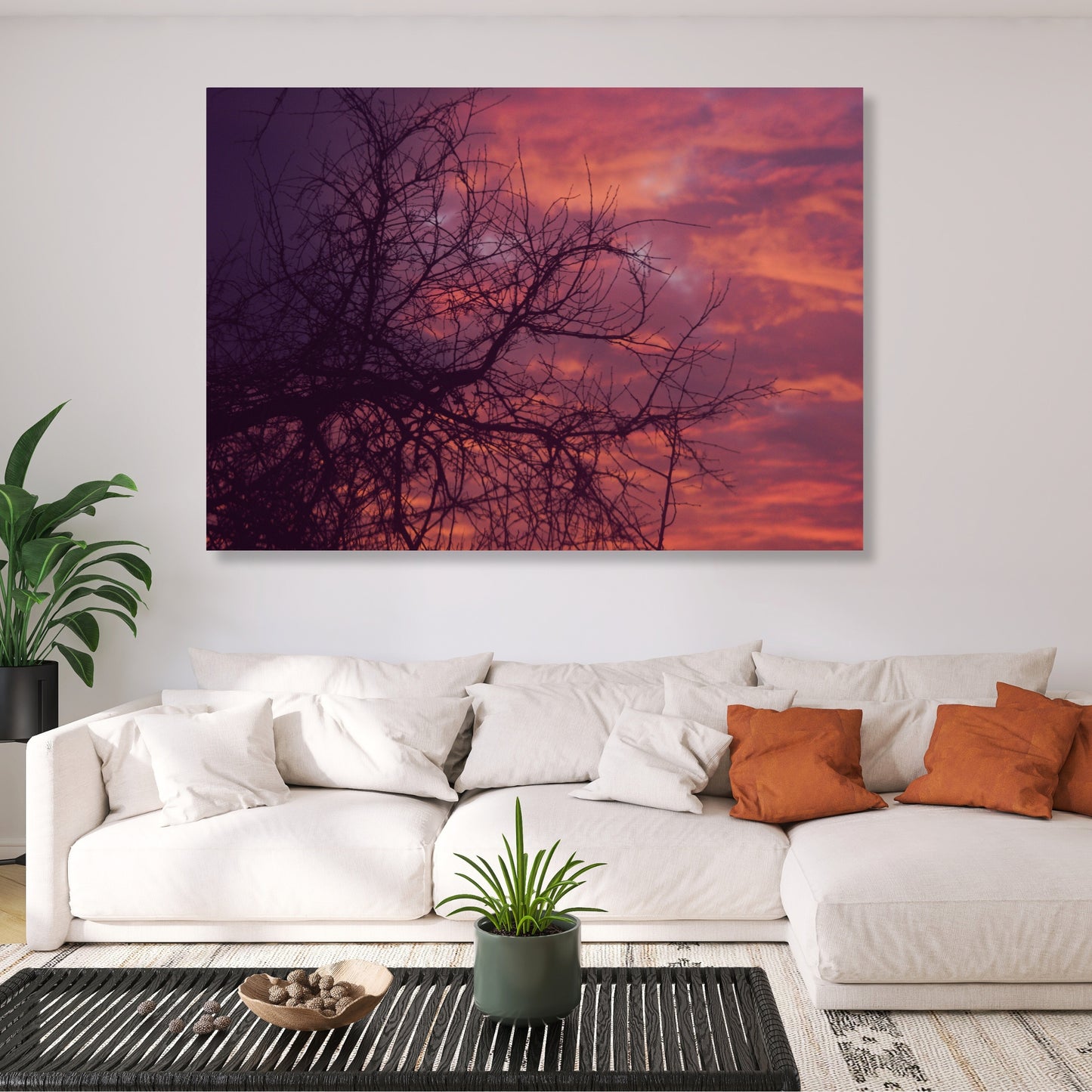A Summers Night Wall Art Canvas Print