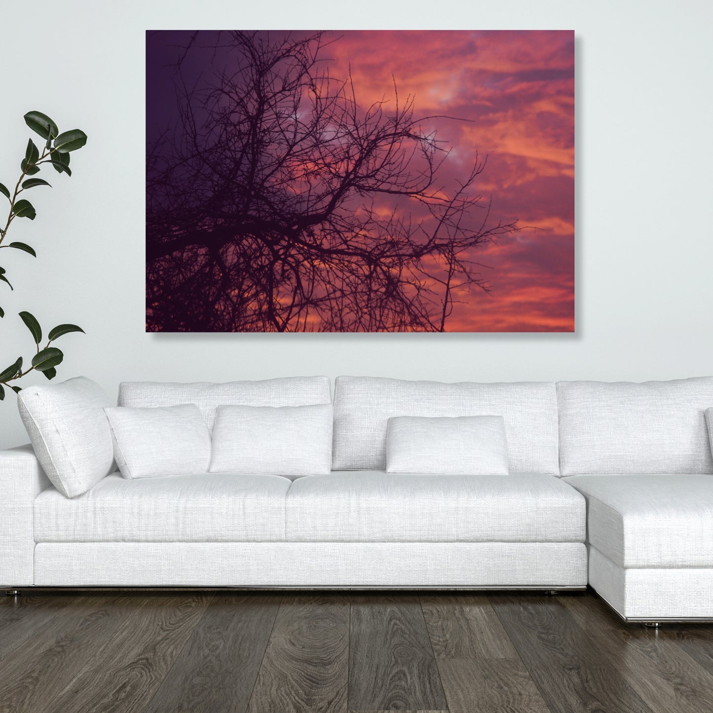 A Summers Night Wall Art Canvas Print